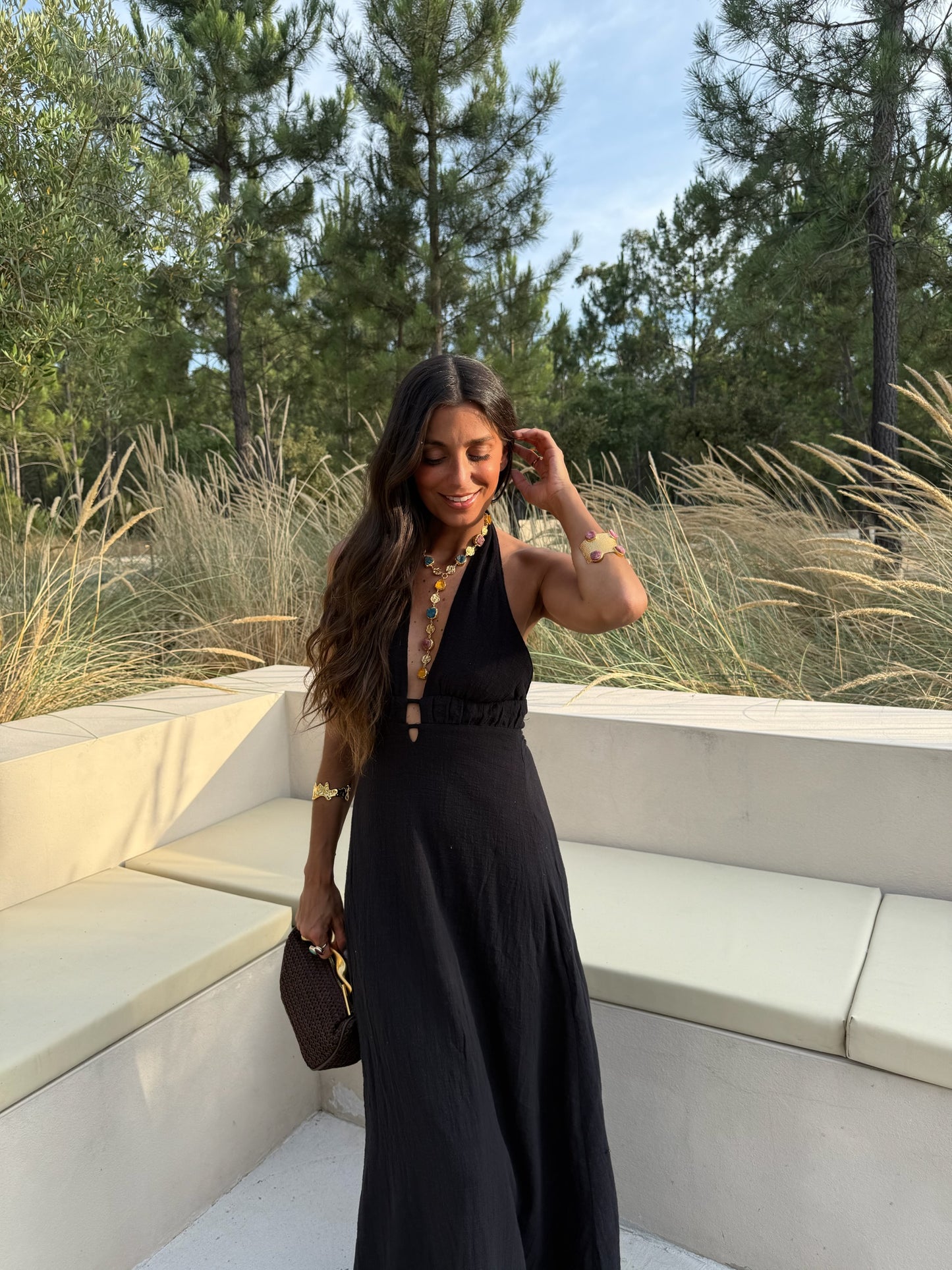 Isla Dress in Black