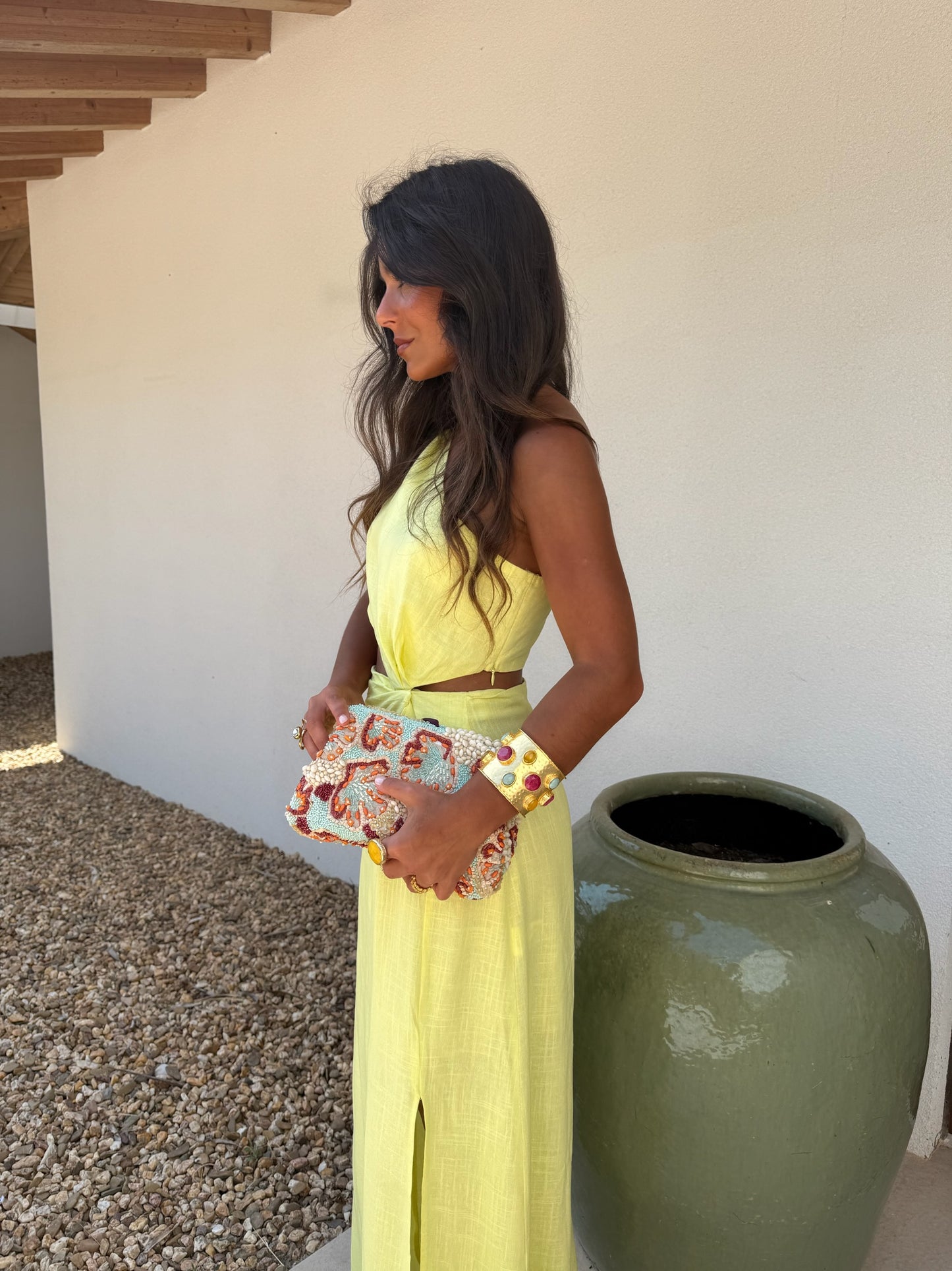Grace Dress in Yellow
