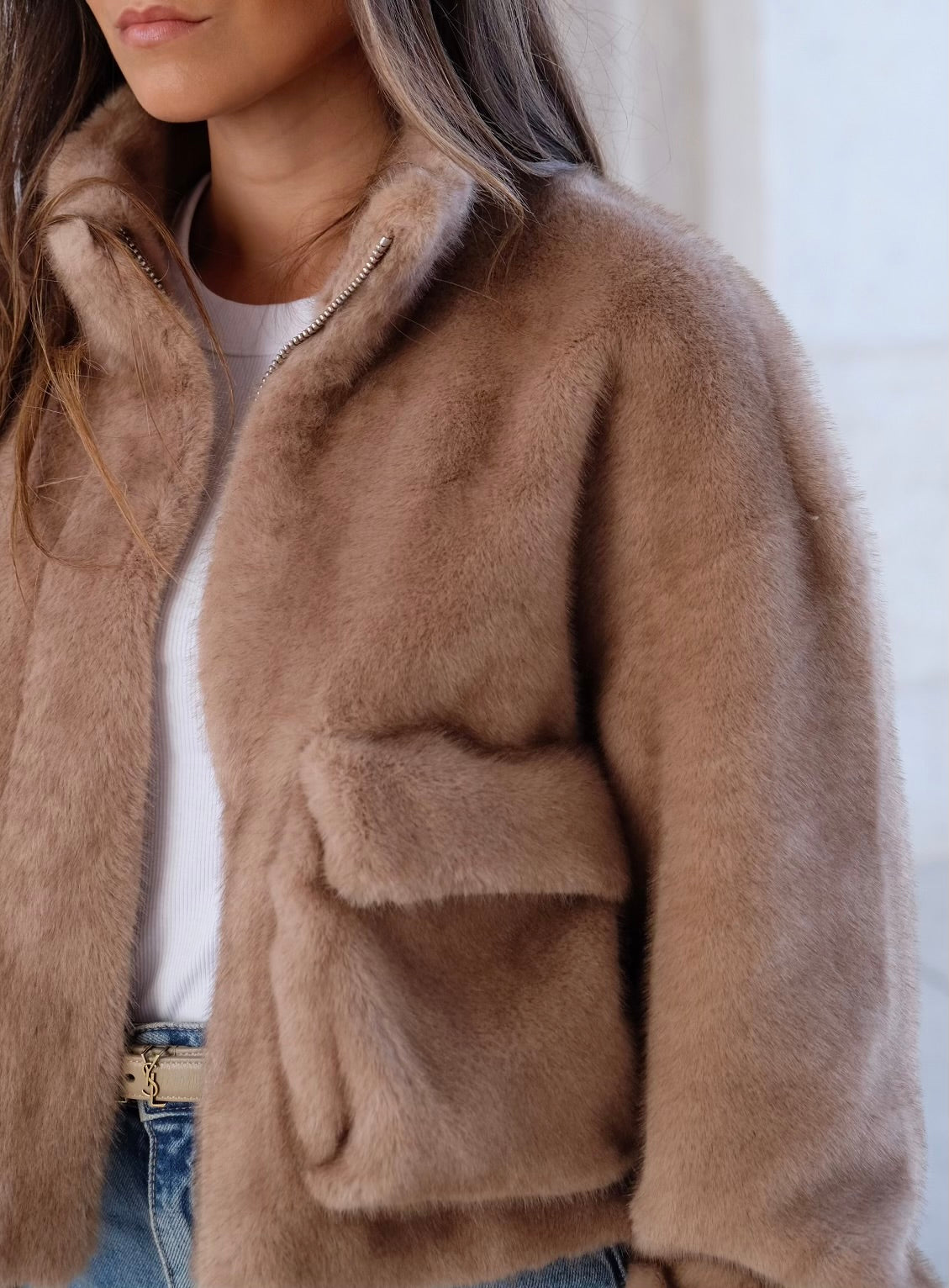 Hazel Fur Jacket