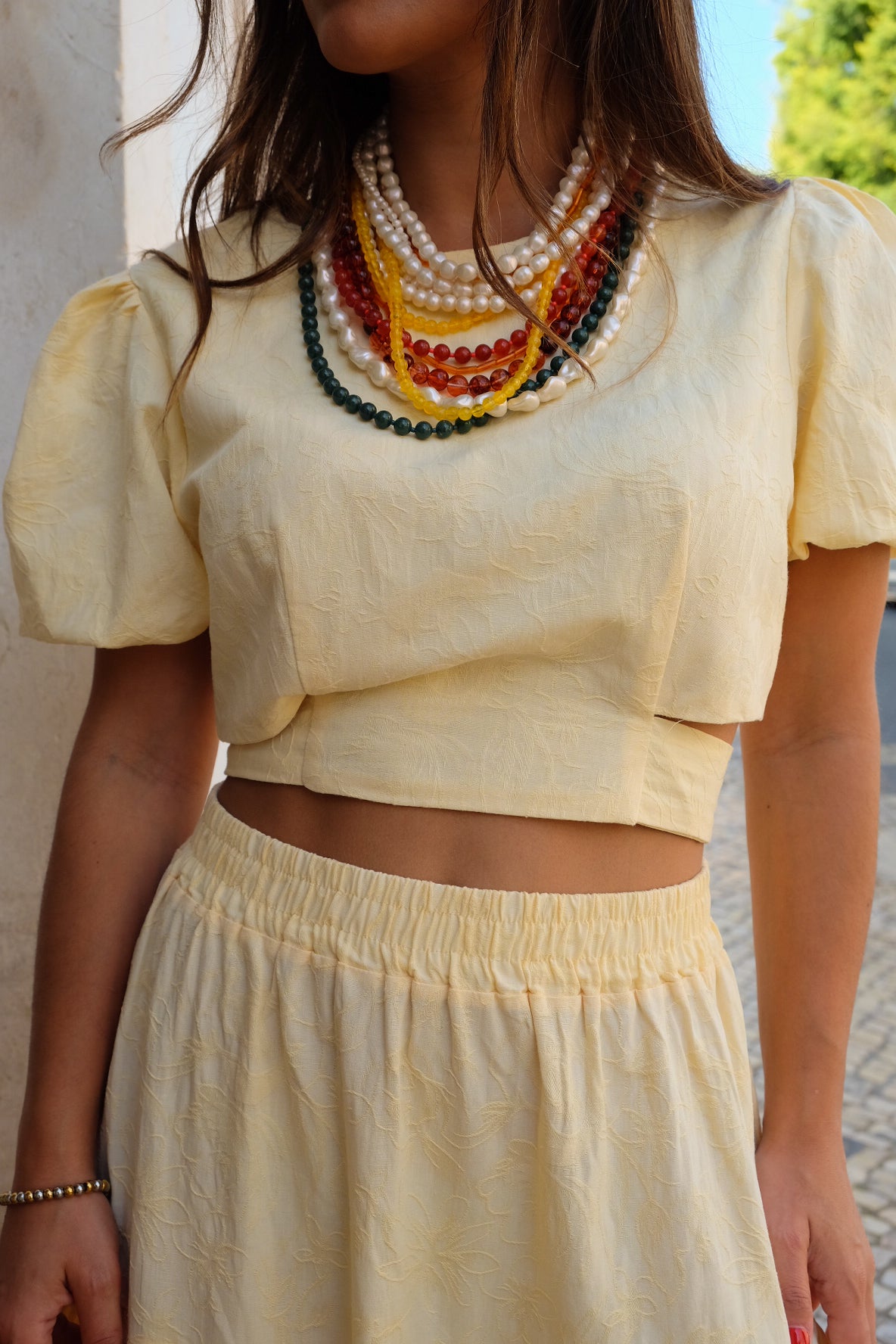 Pastel Yellow Top