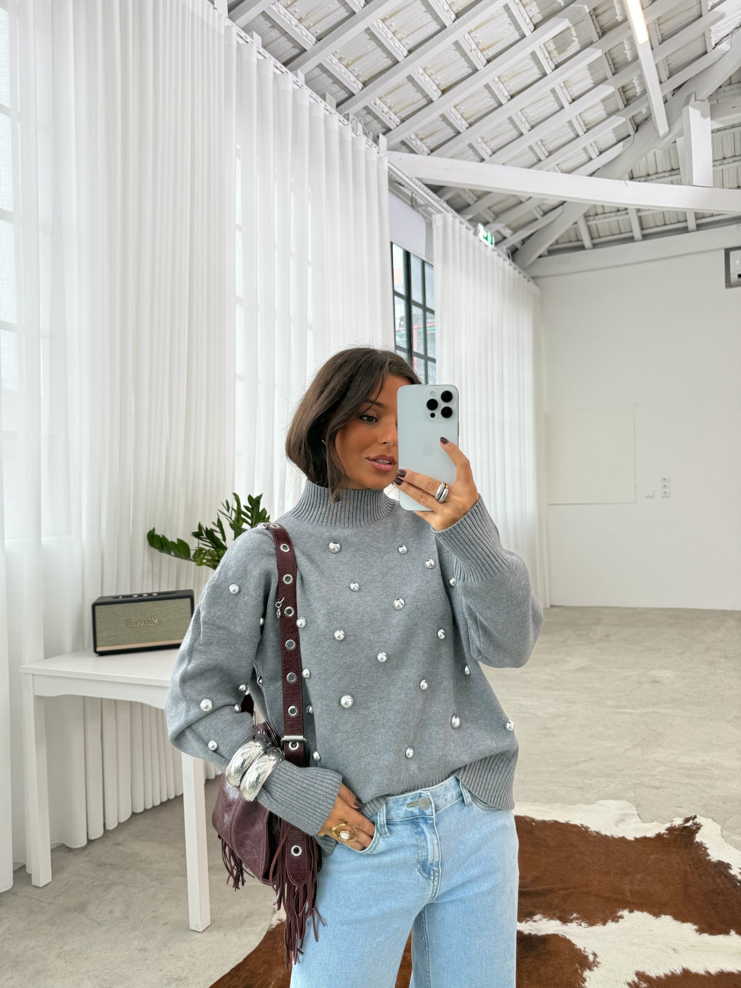 Austin Sweater in Grey
