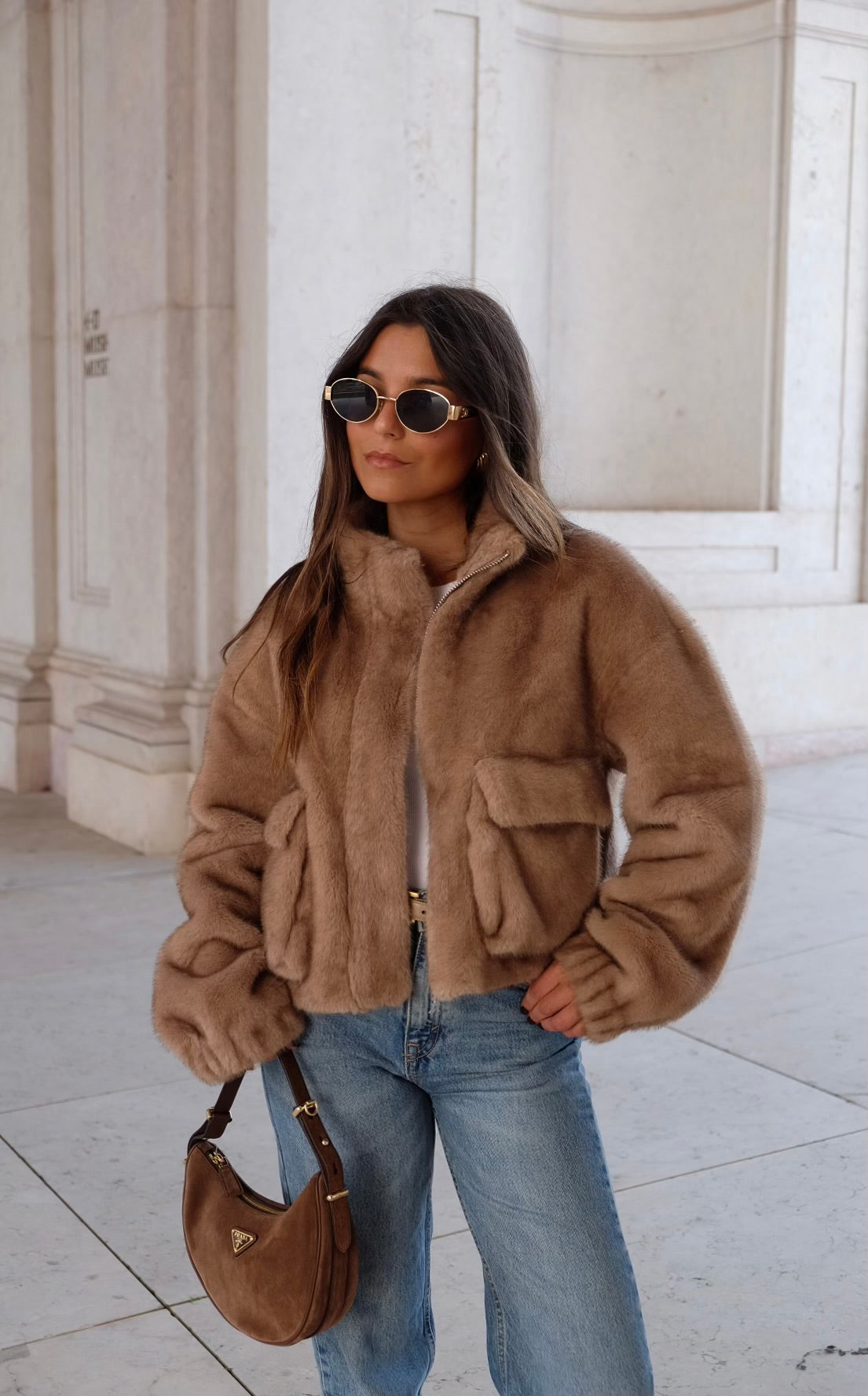 Hazel Fur Jacket