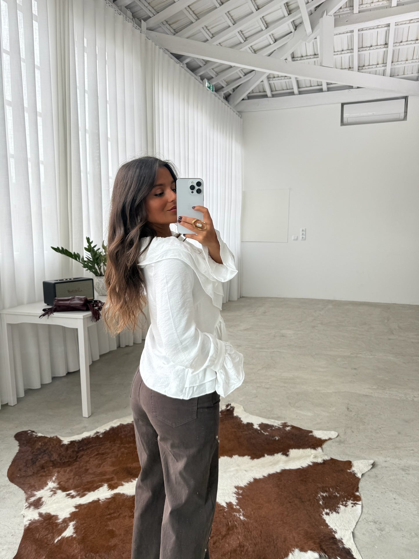 Taylor Blouse in White