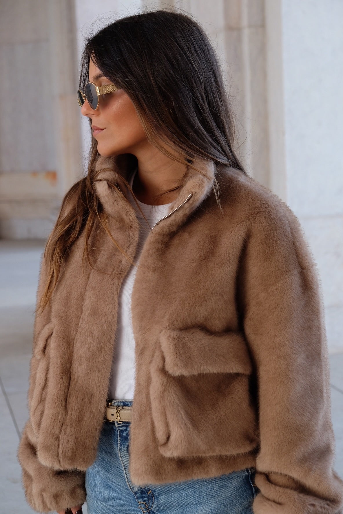 Hazel Fur Jacket