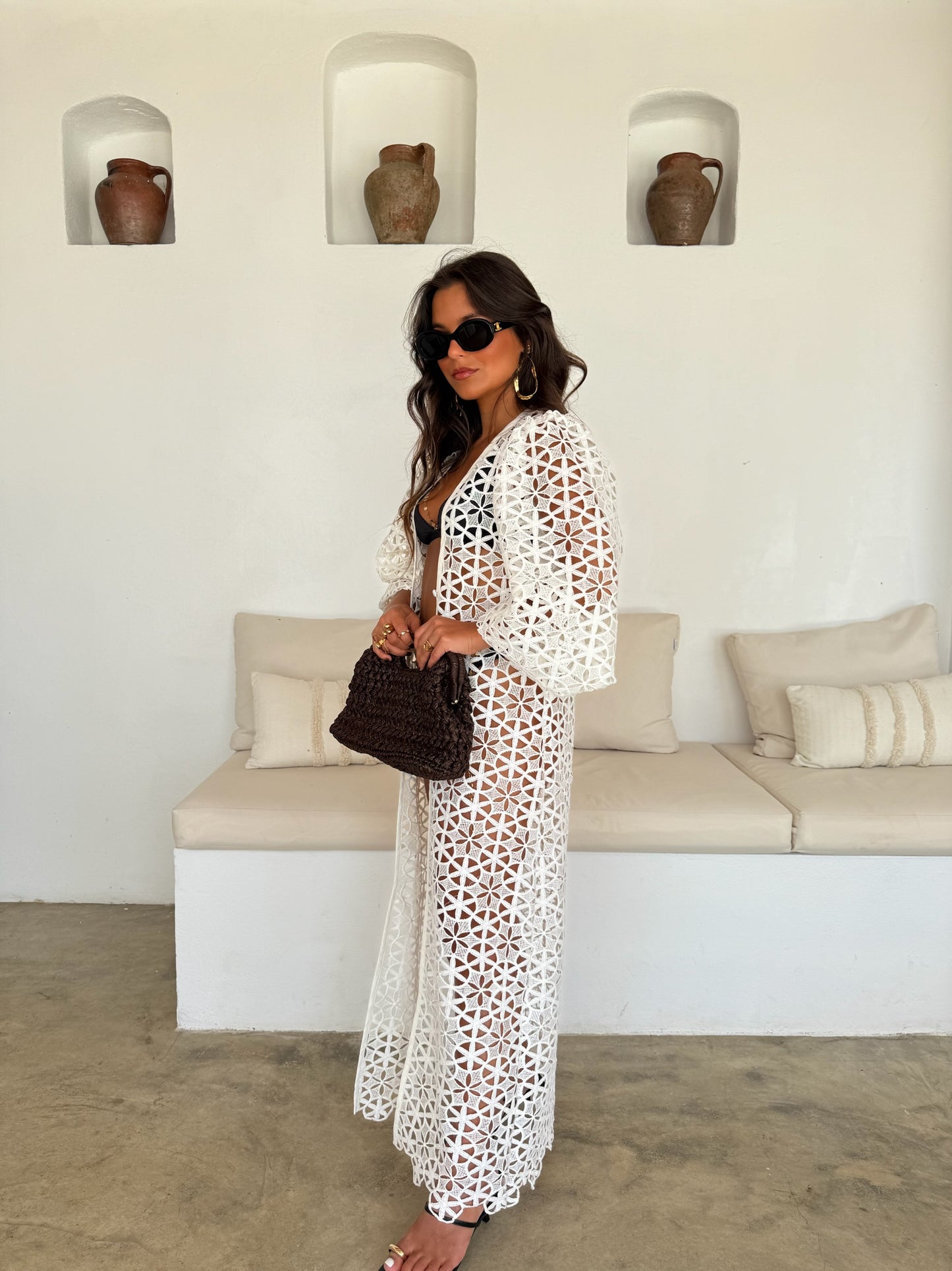 Limited Edition Kimono Spatia in White