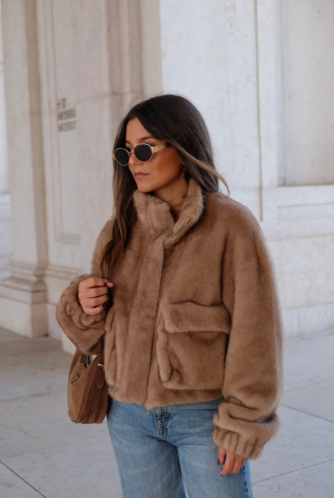 Hazel Fur Jacket