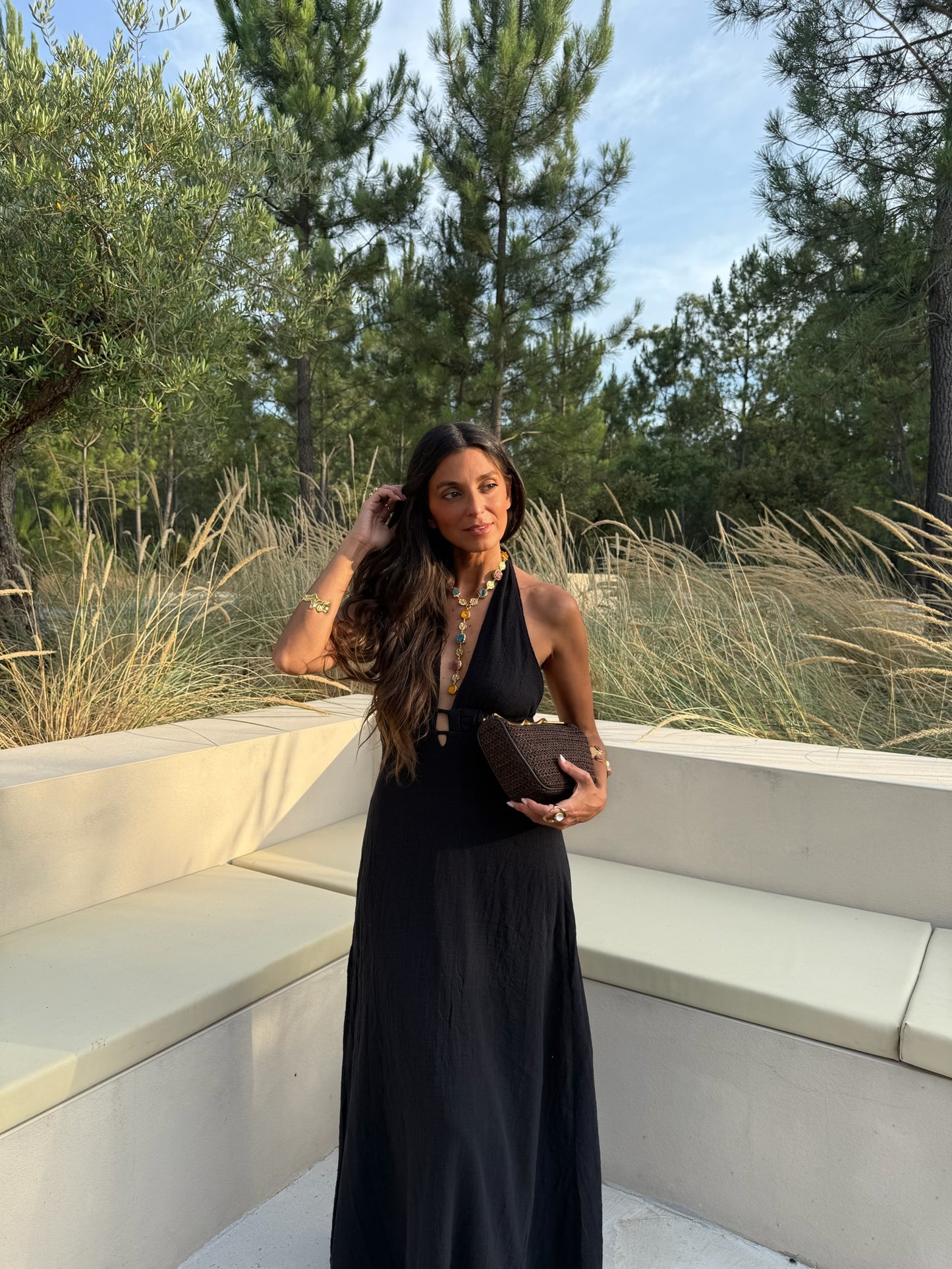 Isla Dress in Black