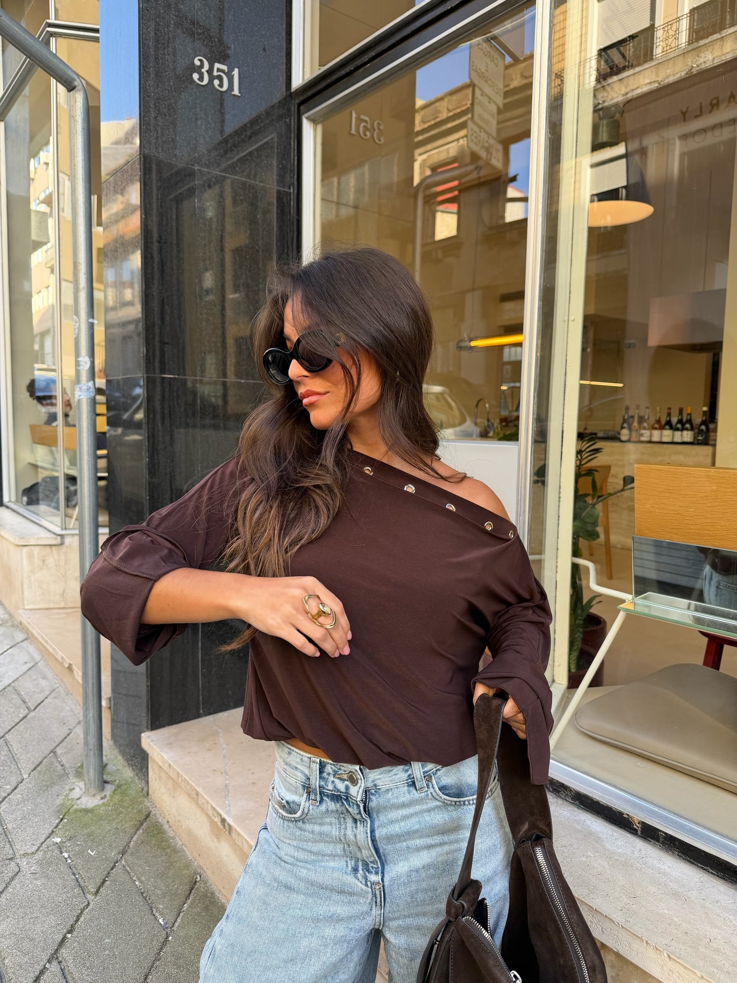 Ivy Brown Top
