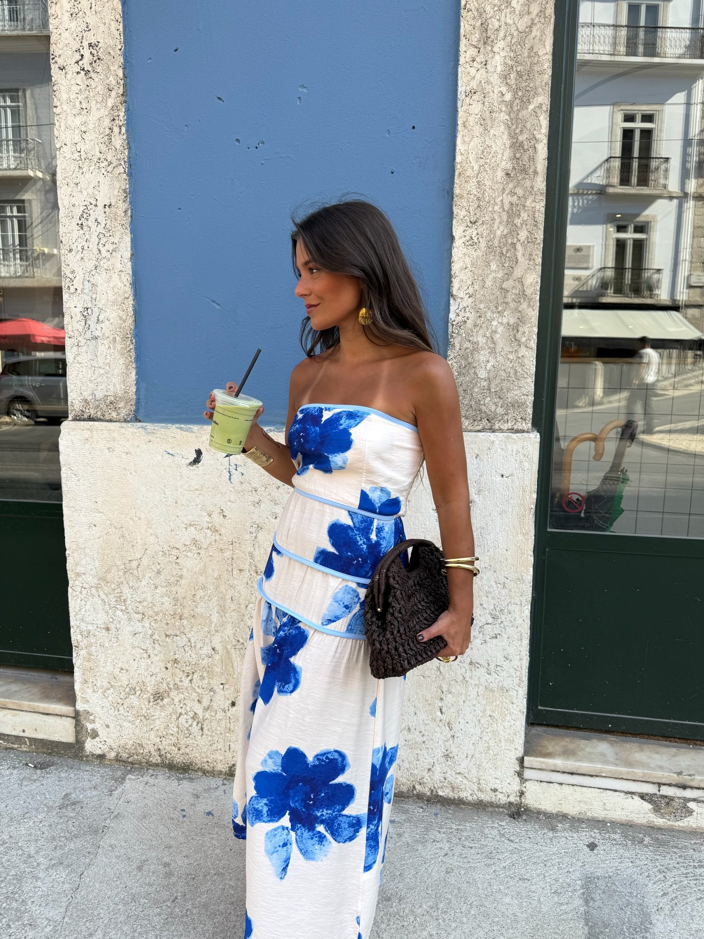 Blue Iris Dress