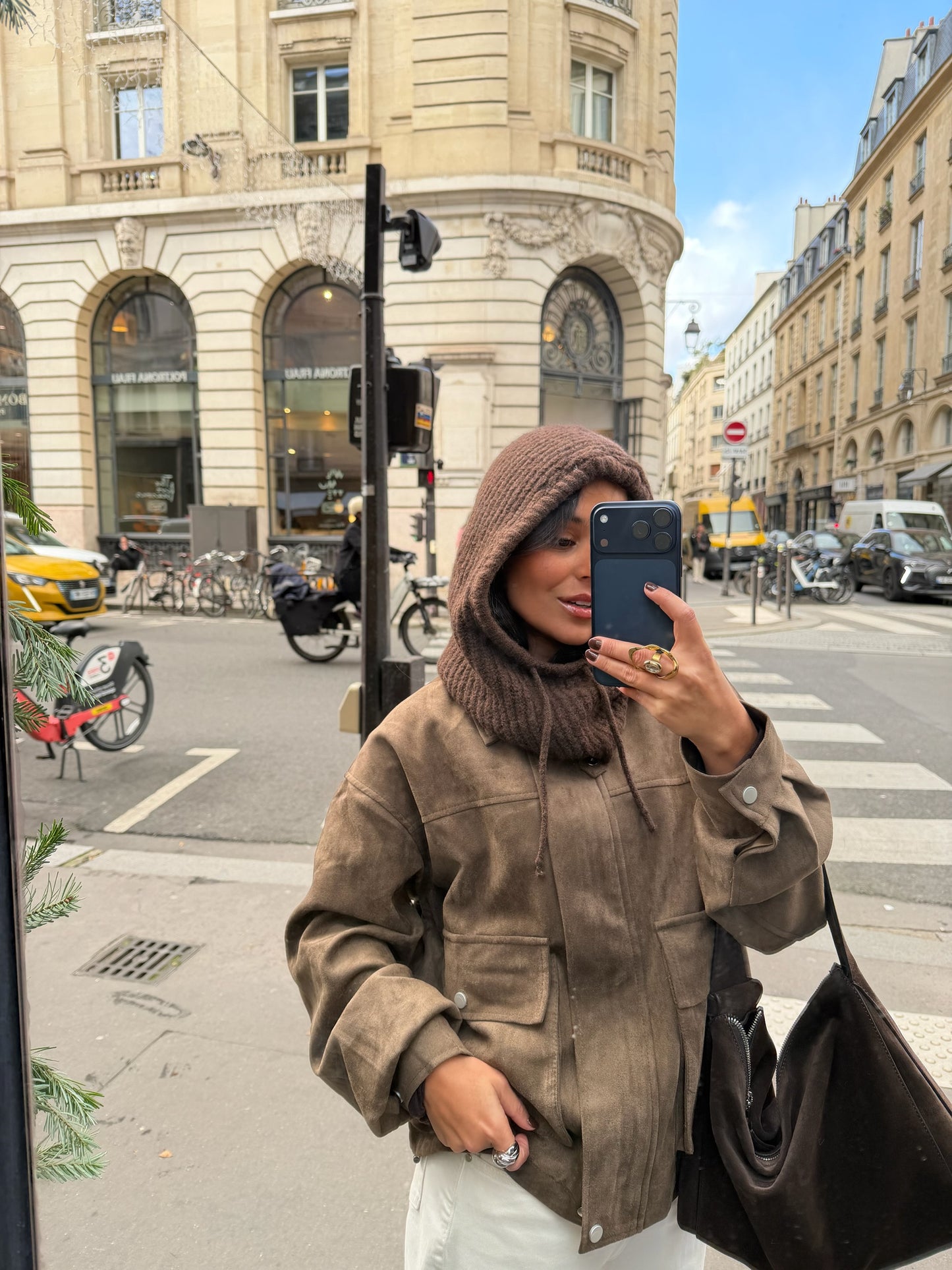 Knit Balaclava in Brown - Shipping 08/12 to 12/12