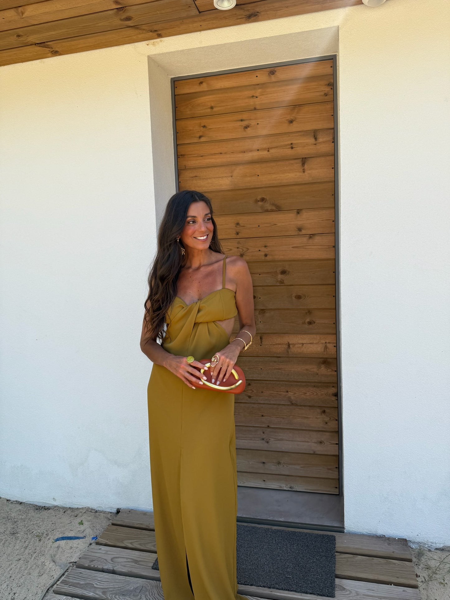 Kenya Dress in Olive