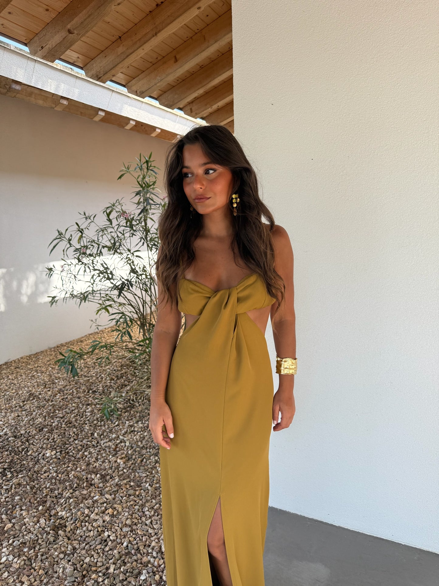 Kenya Dress in Olive