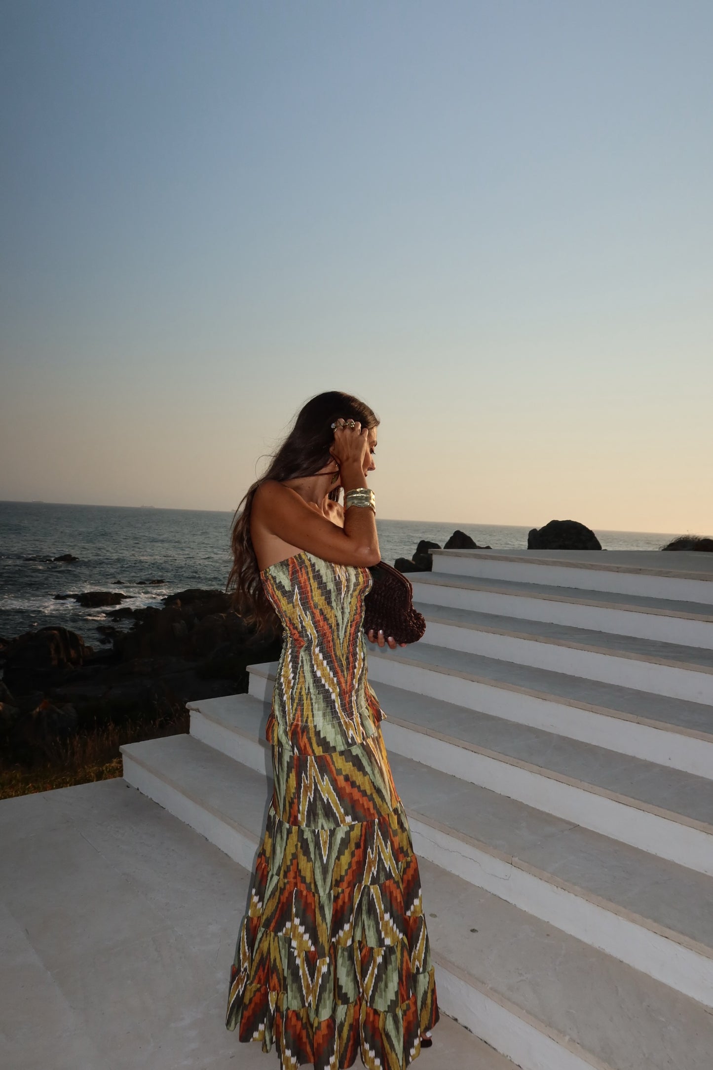 Zaya Dress in Green- Shipping 27/08