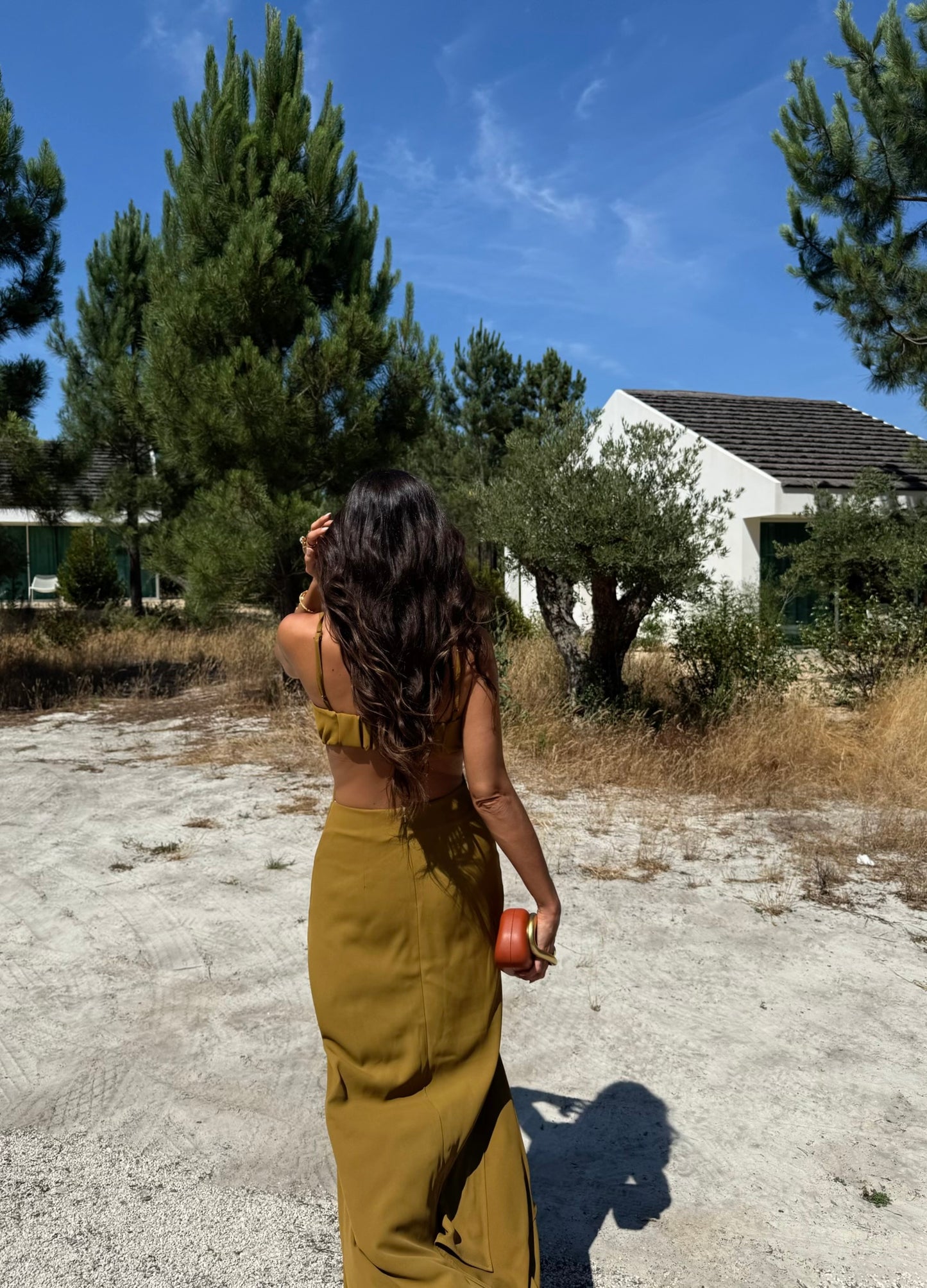 Kenya Dress in Olive
