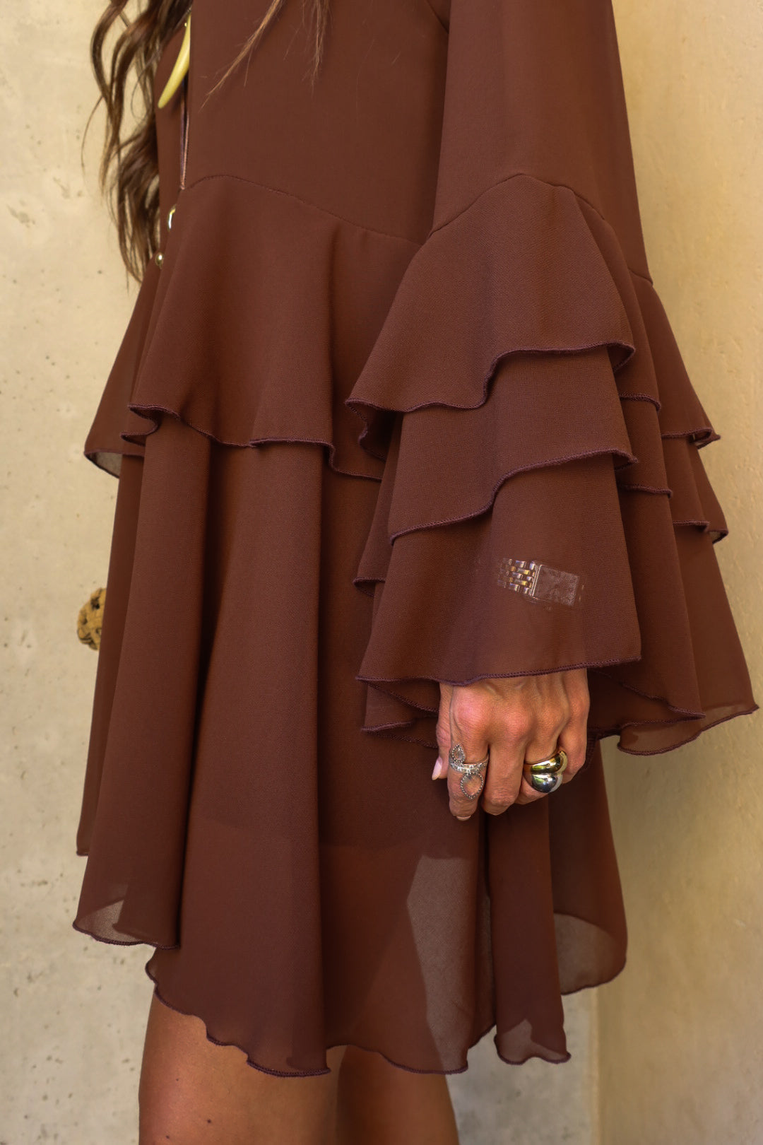 Uluwatu Dress in Brown