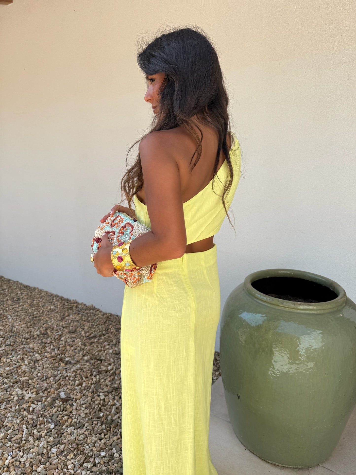 Grace Dress in Yellow