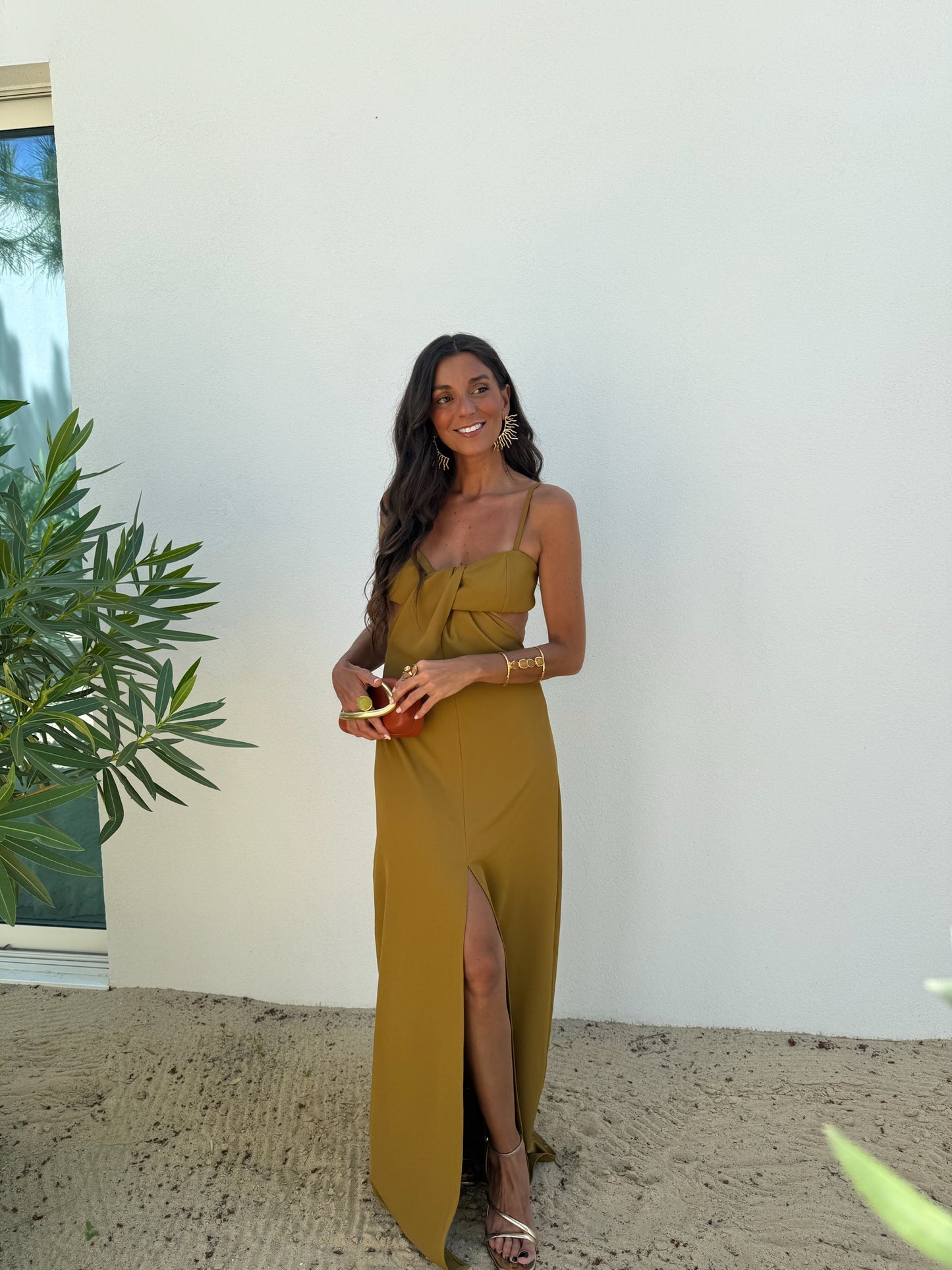 Kenya Dress in Olive