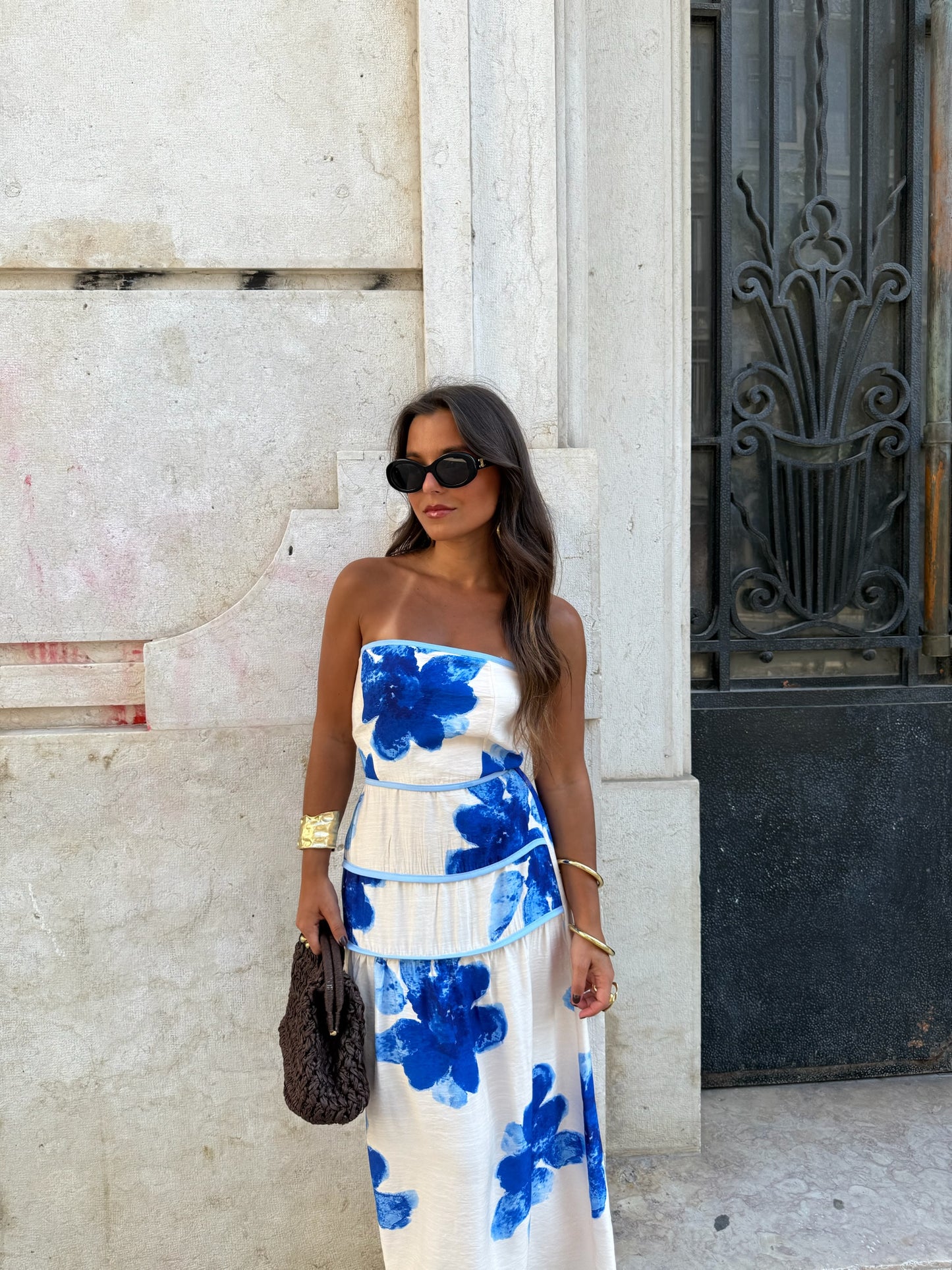Blue Iris Dress