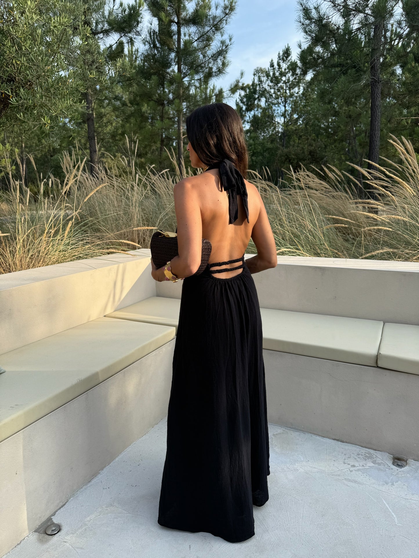 Isla Dress in Black