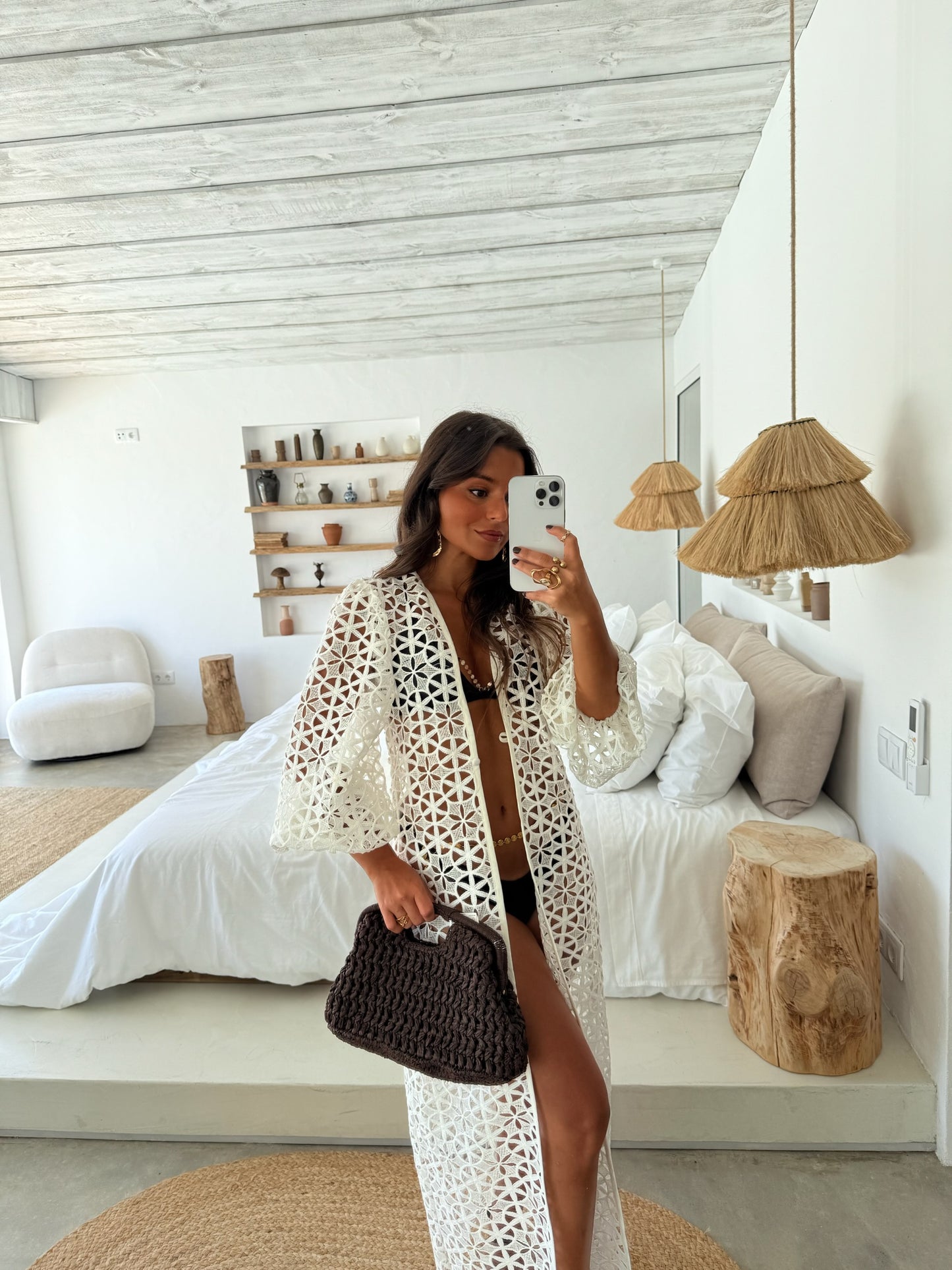Limited Edition Kimono Spatia in White