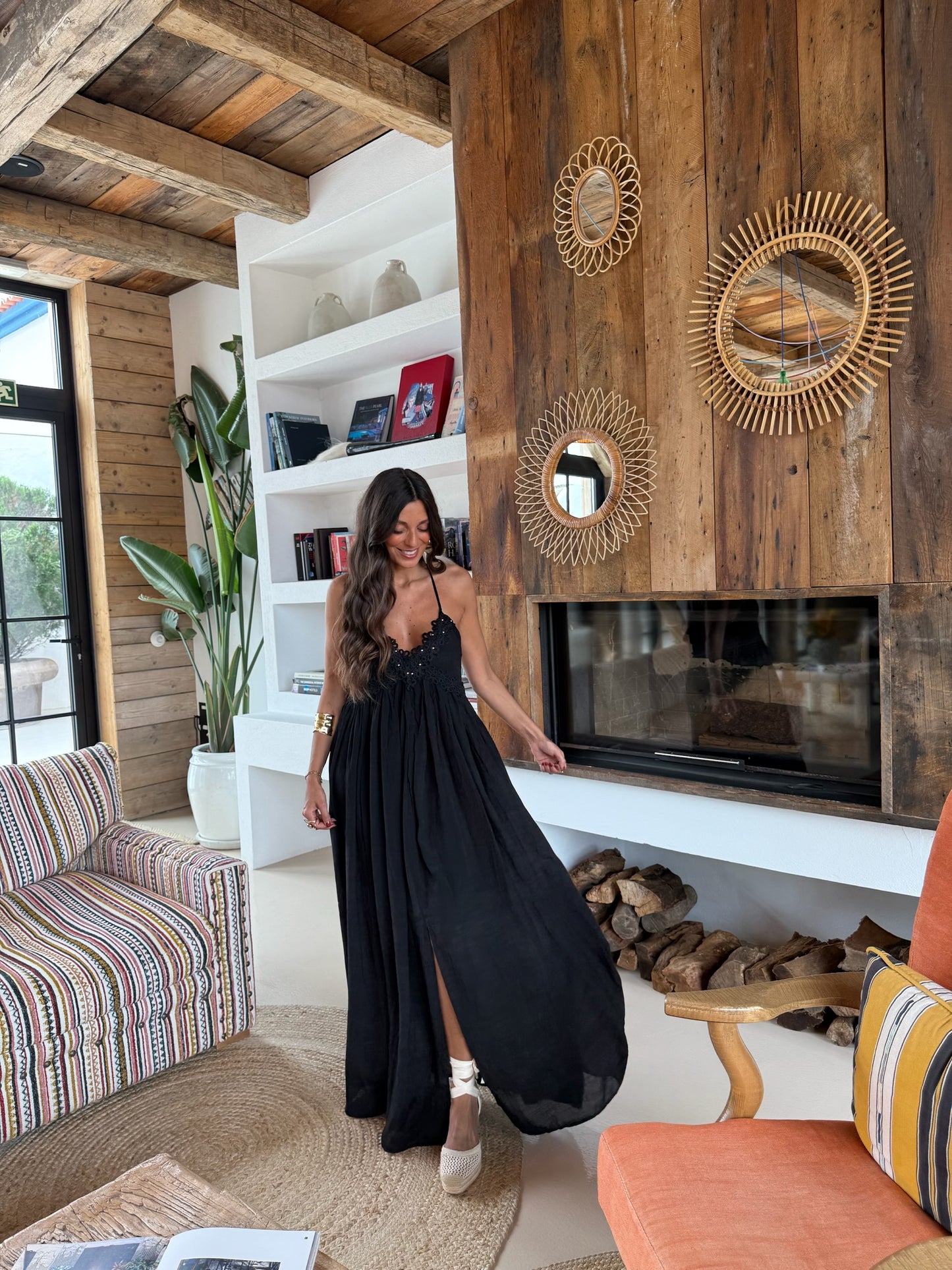 Zoe Dress in Black