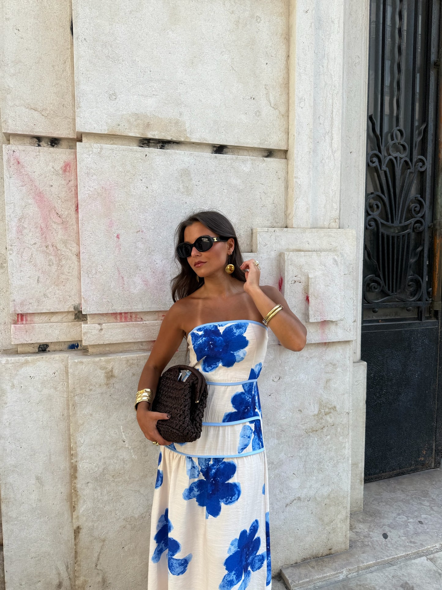 Blue Iris Dress