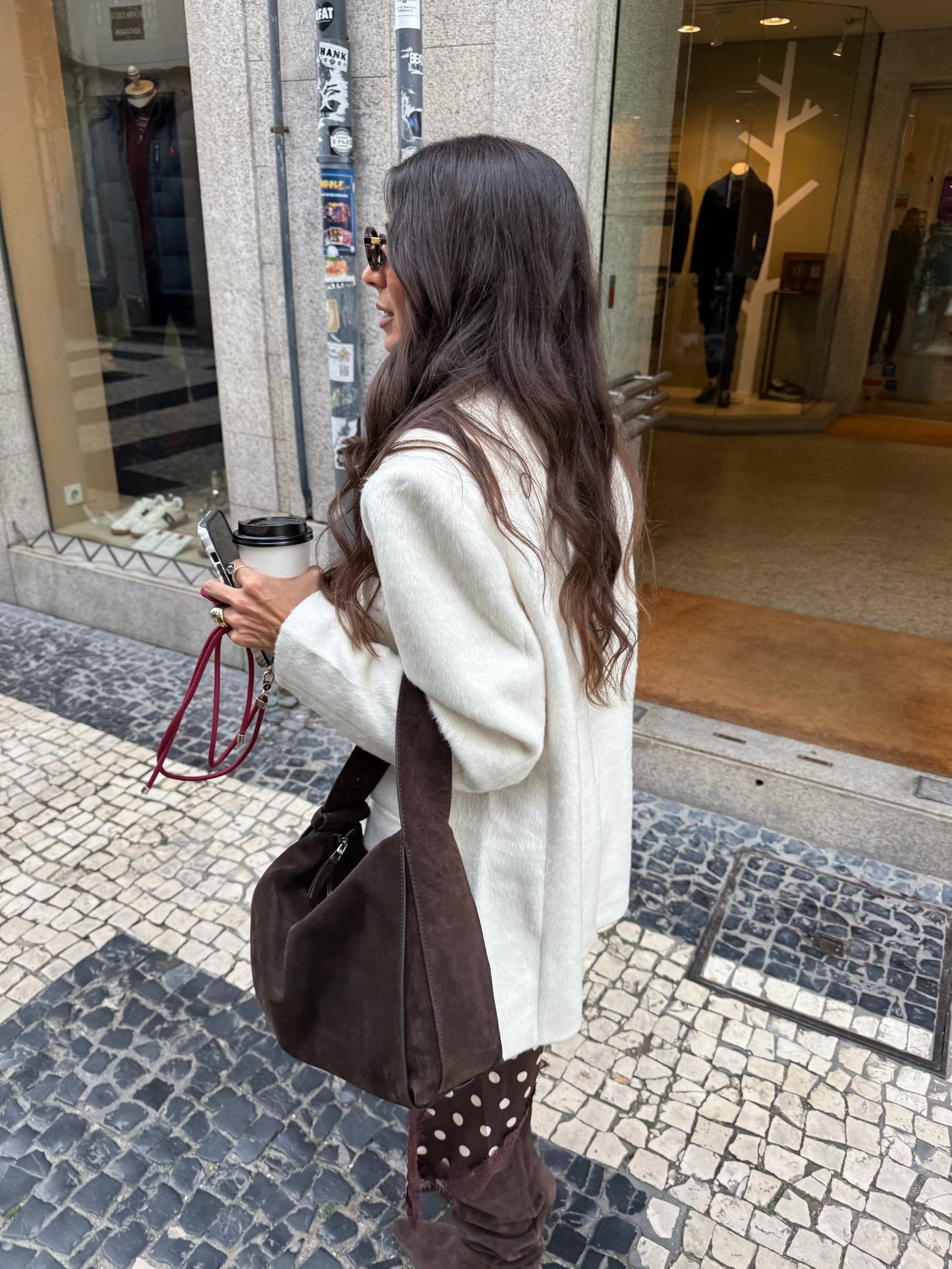 Wool Vienna Blazer in White