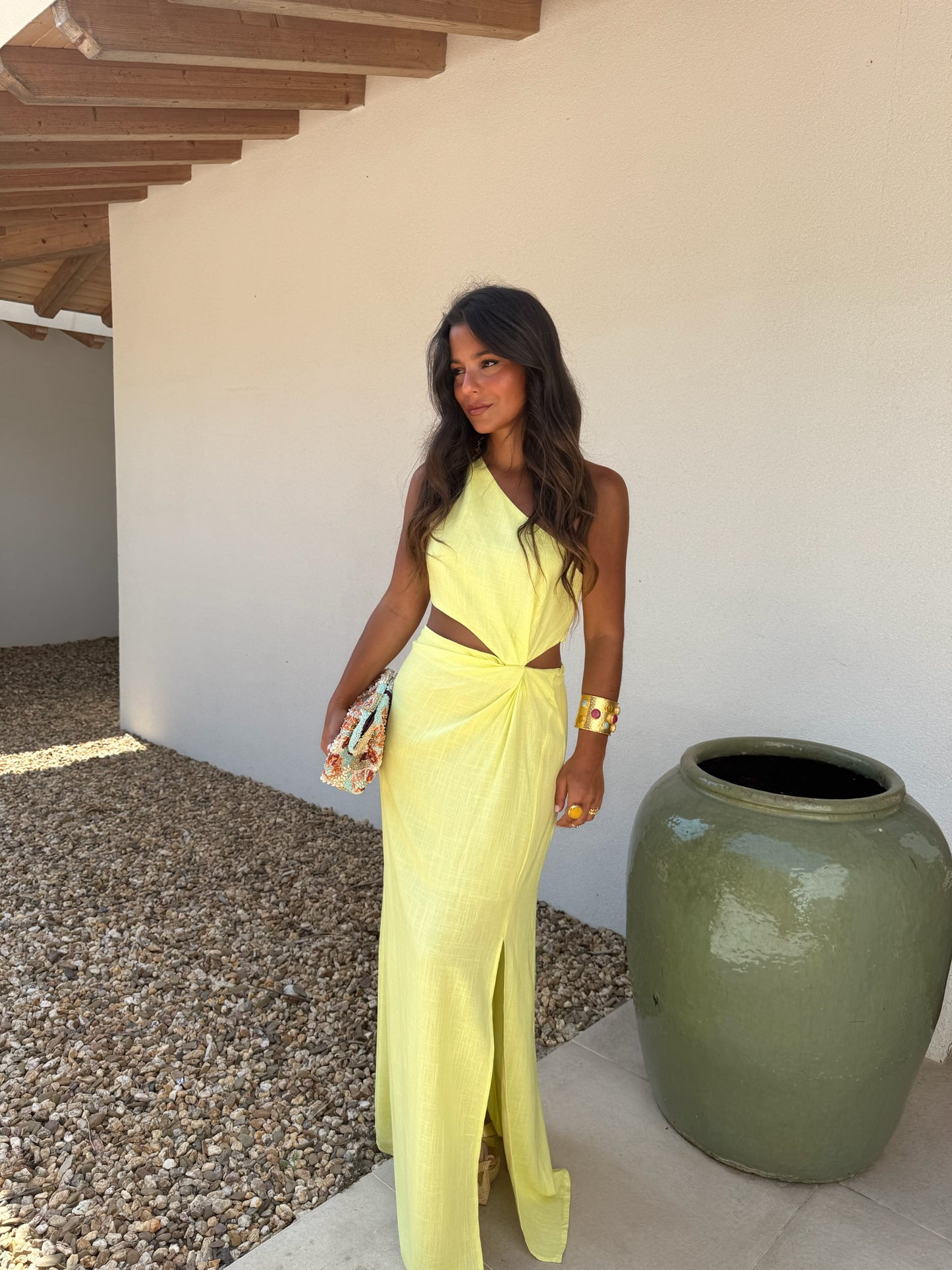 Grace Dress in Yellow