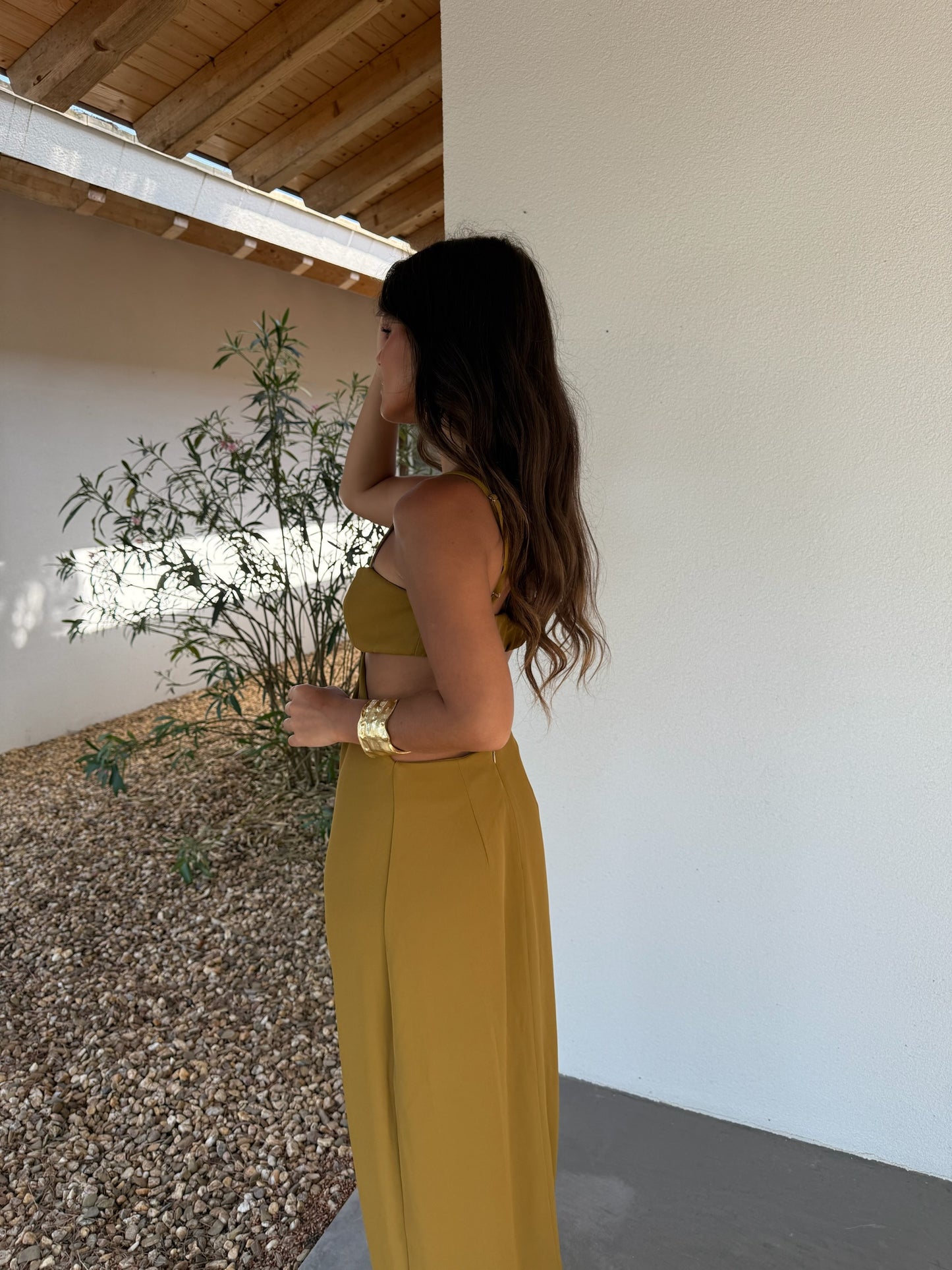 Kenya Dress in Olive