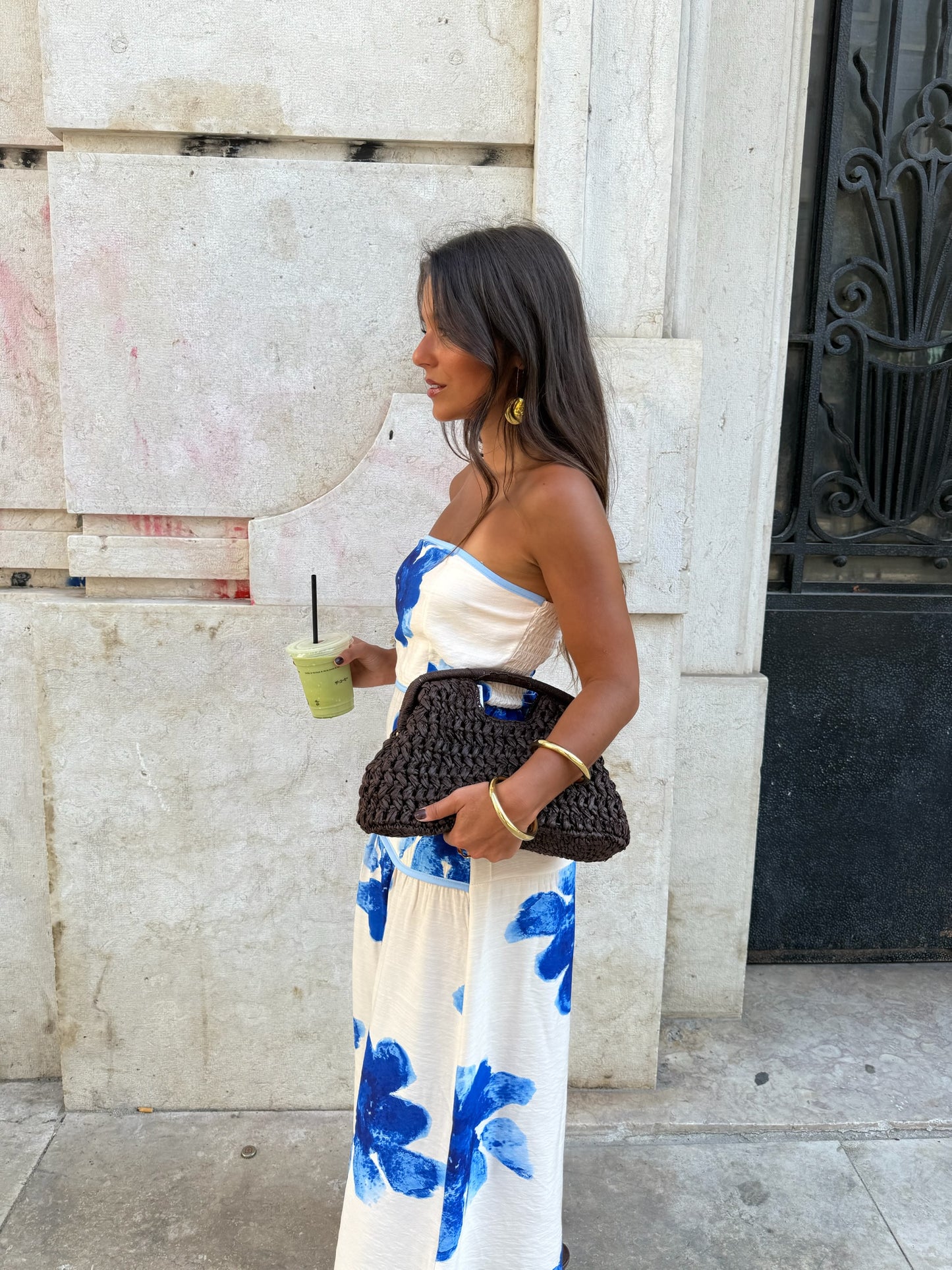Blue Iris Dress