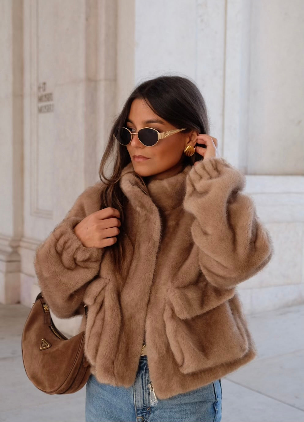 Hazel Fur Jacket
