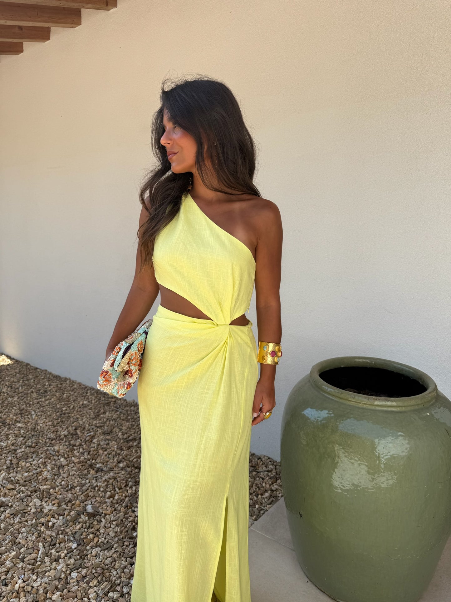 Grace Dress in Yellow