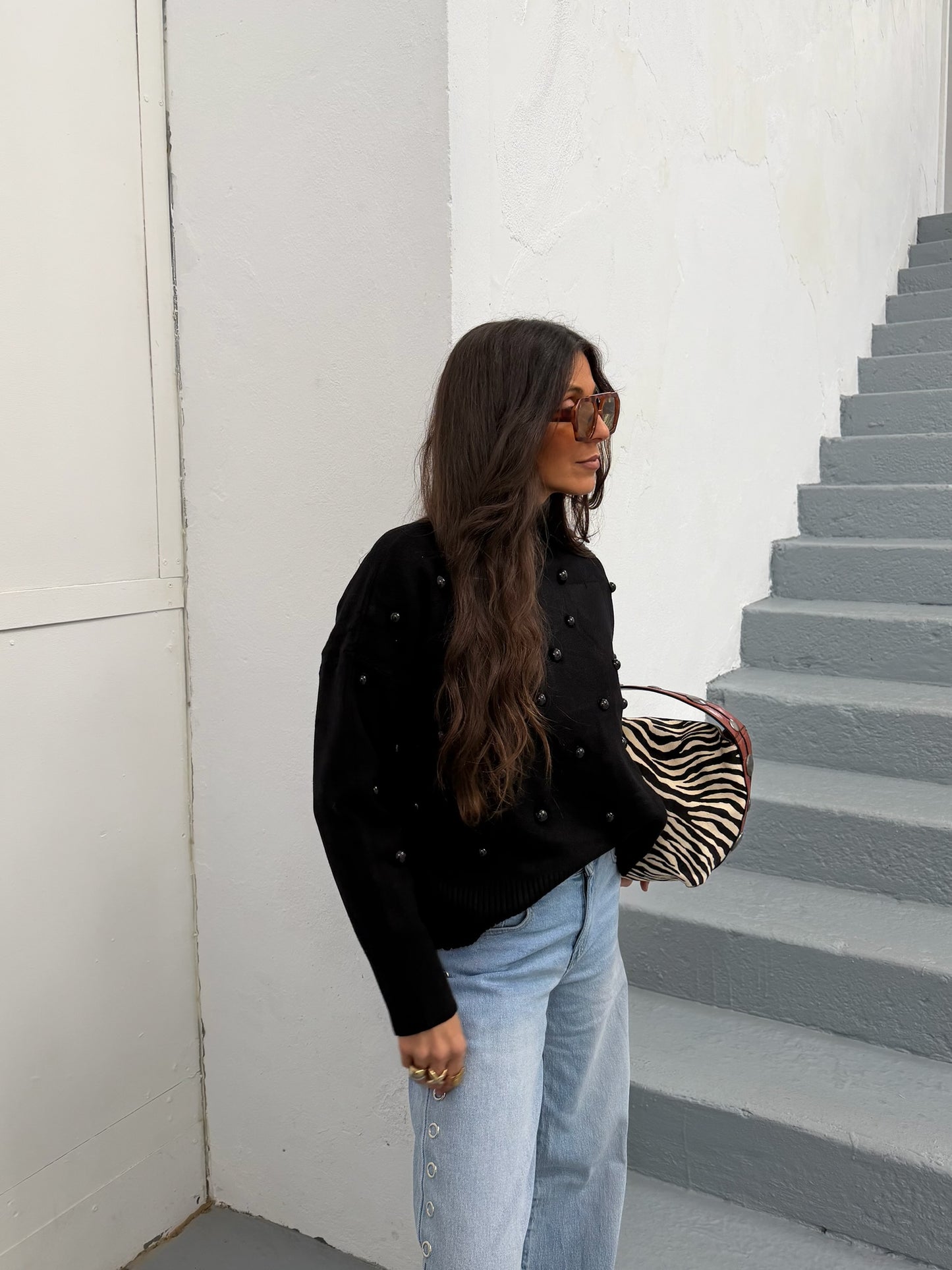 Austin Sweater in Black