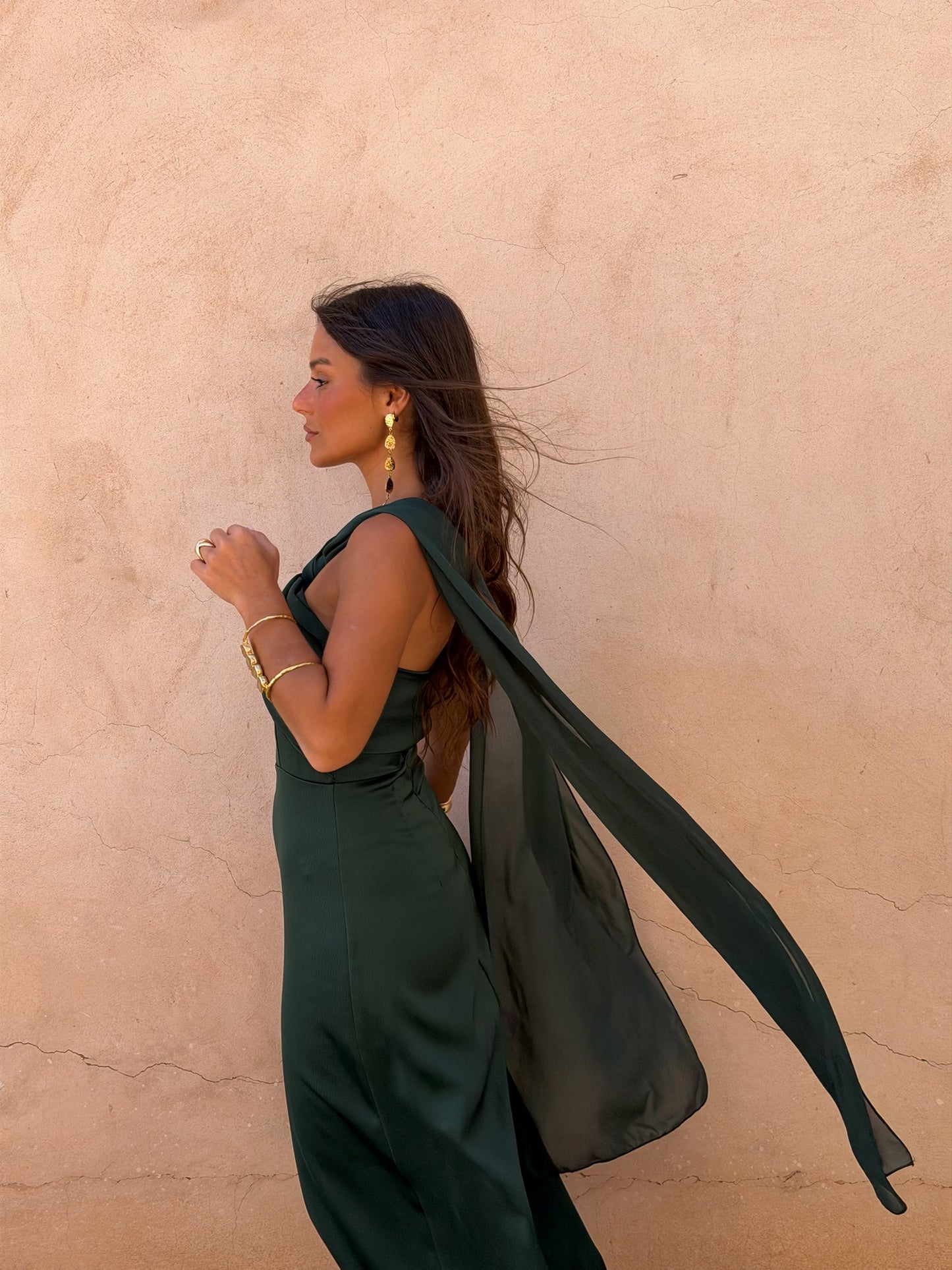 Triana Dress in Green - Shipping/Envio 15/06 to 19/06