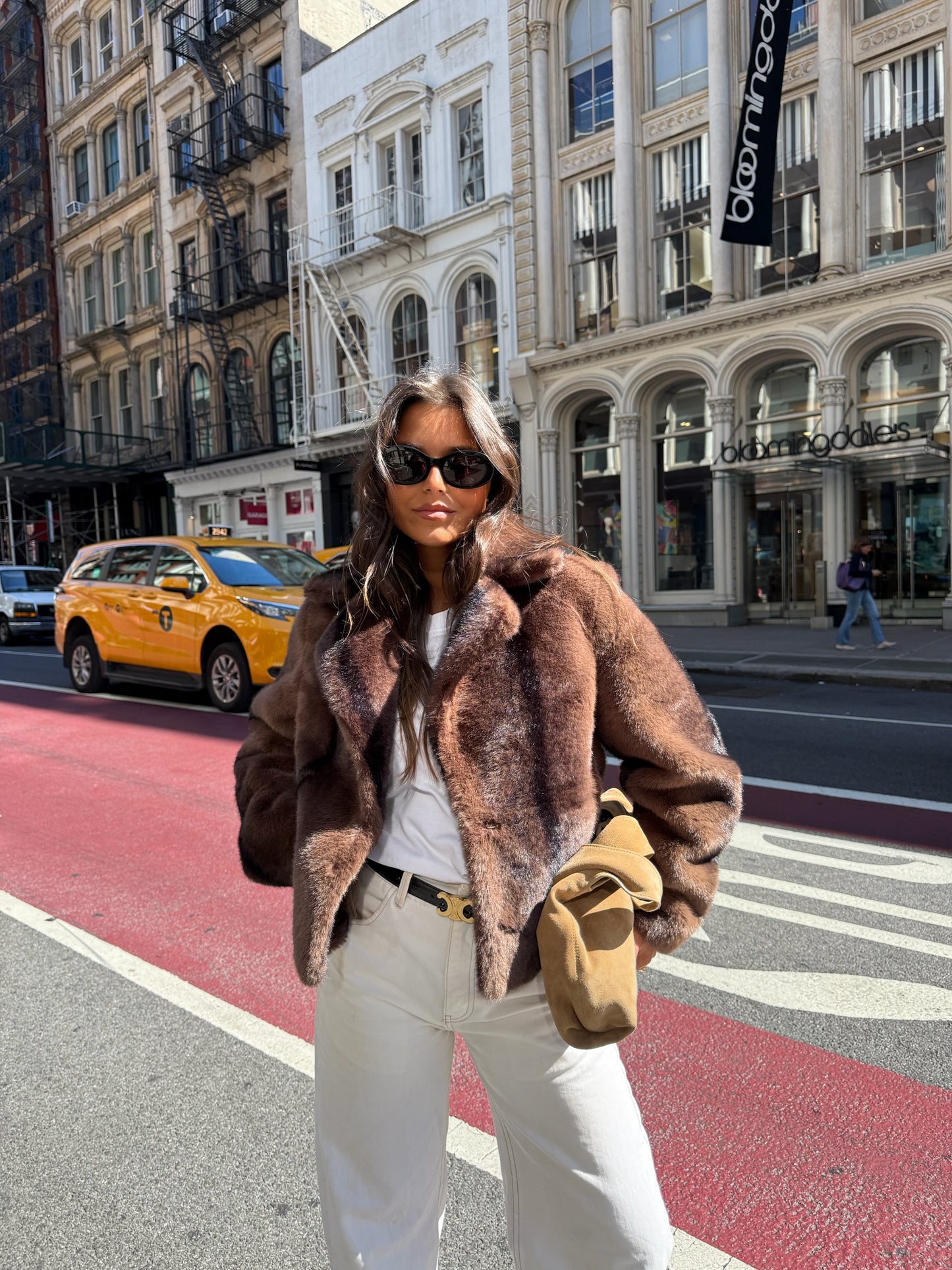 Hot Chocolate Fur Jacket