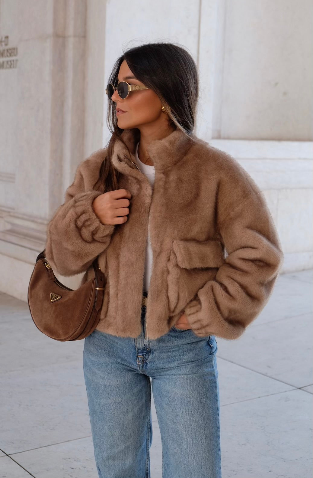 Hazel Fur Jacket