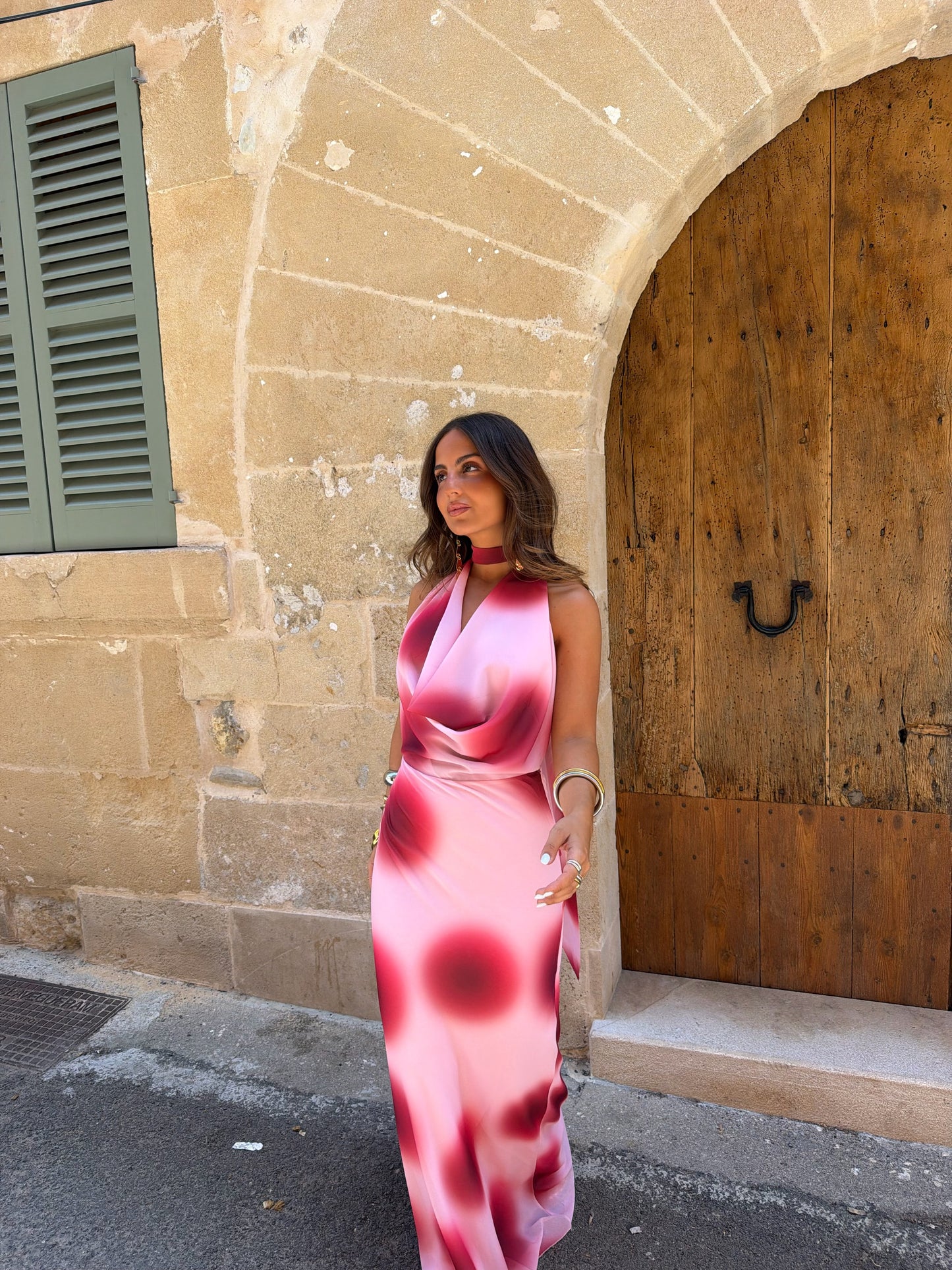 Cherry Pink Dress