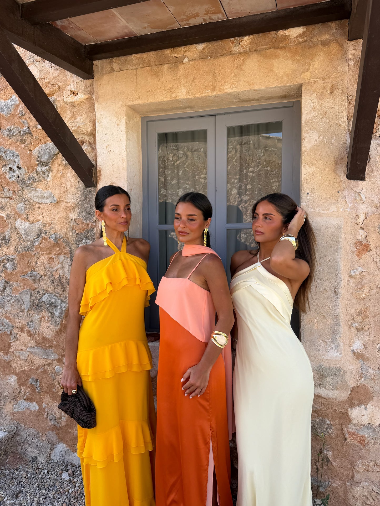 Joanna Dress In Orange