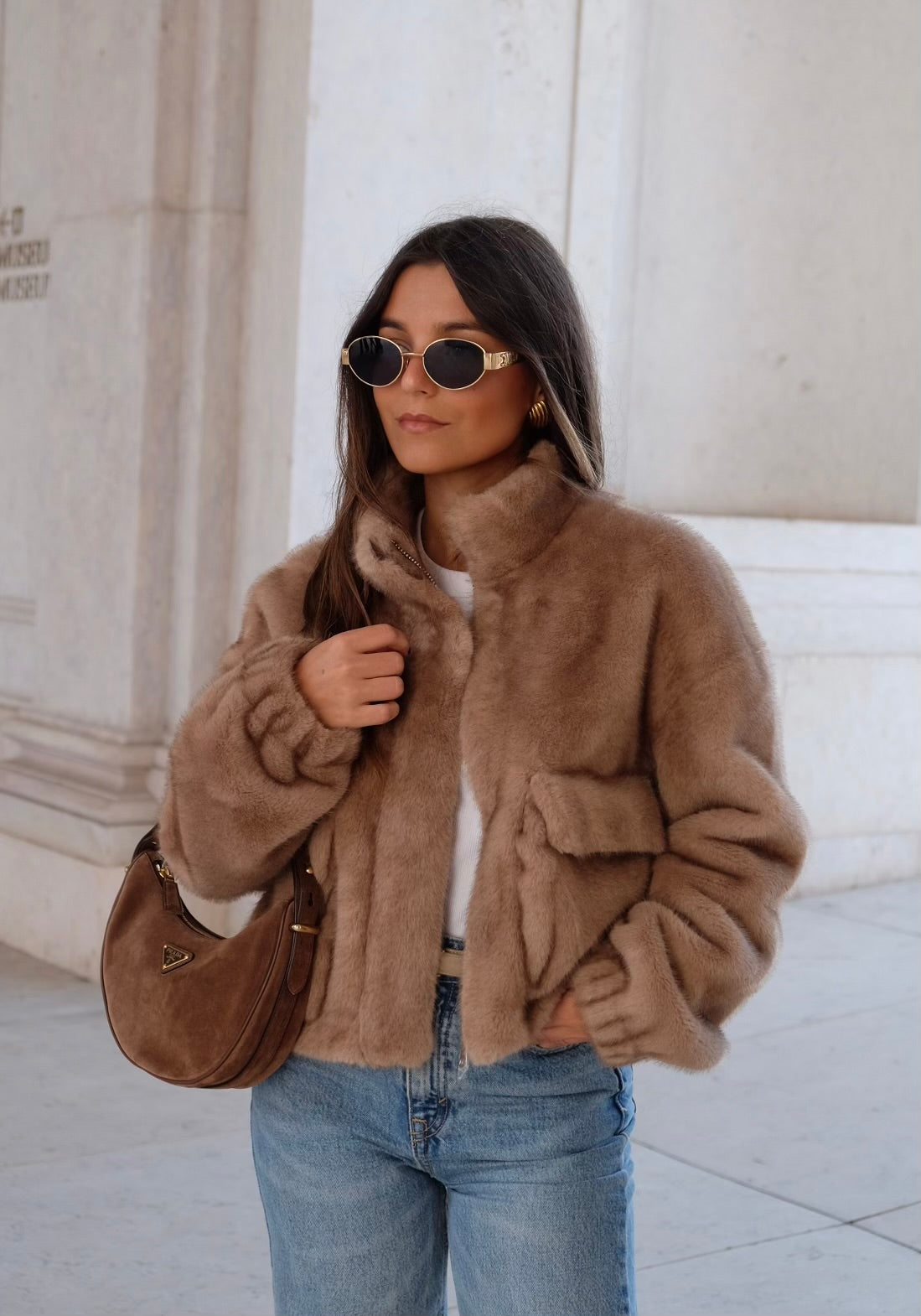 Hazel Fur Jacket