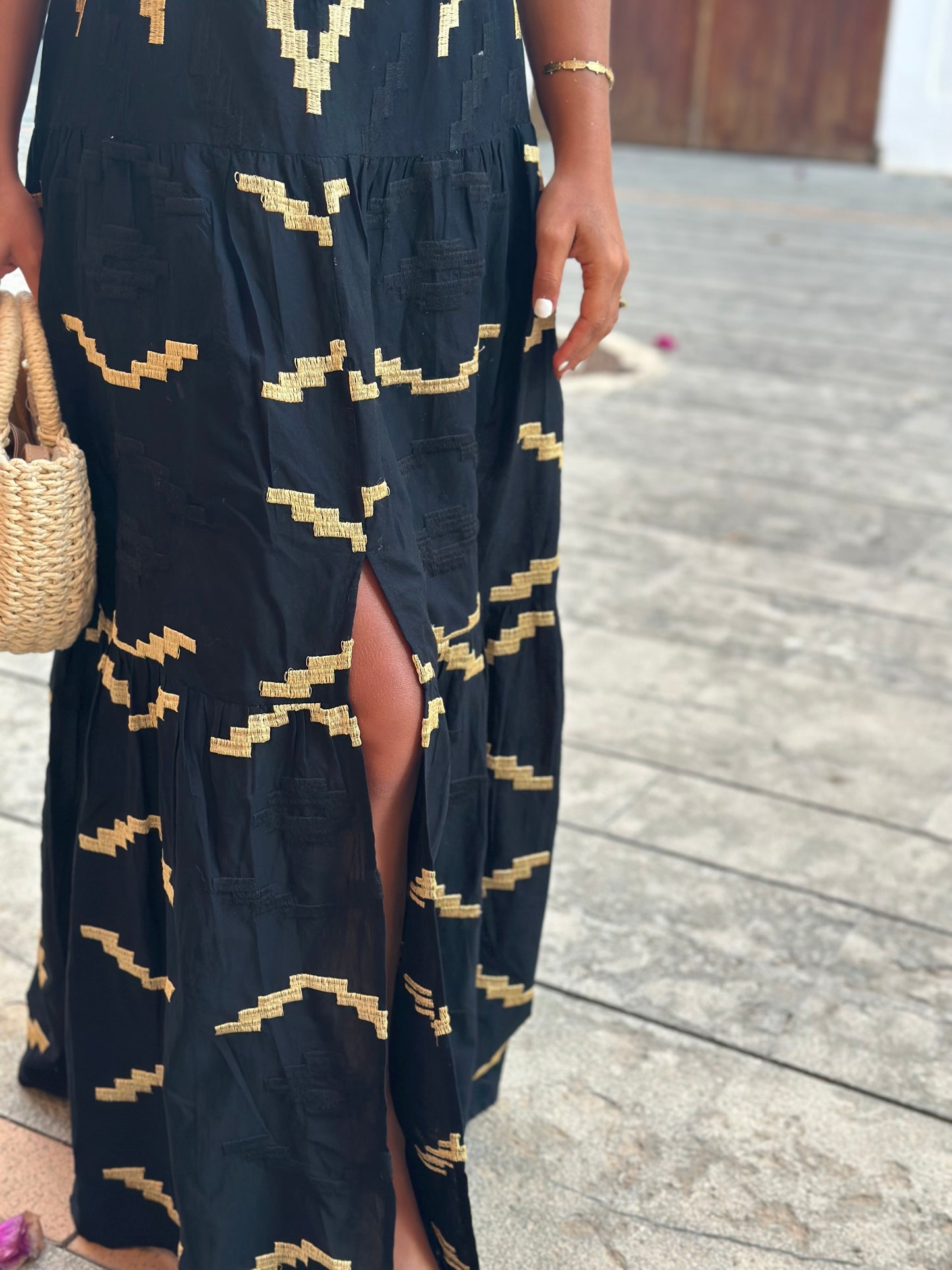 Zakynthos Dress in Black