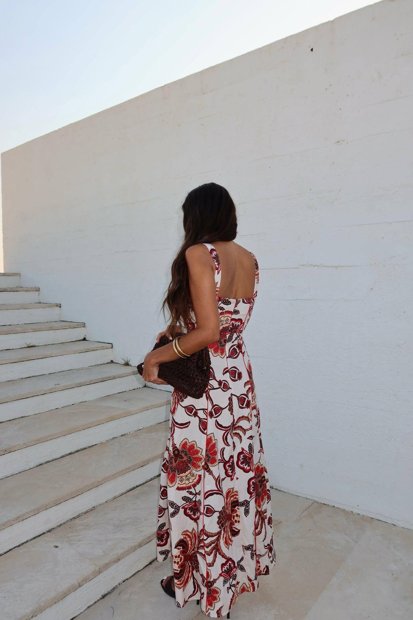Dubai Dress in Red
