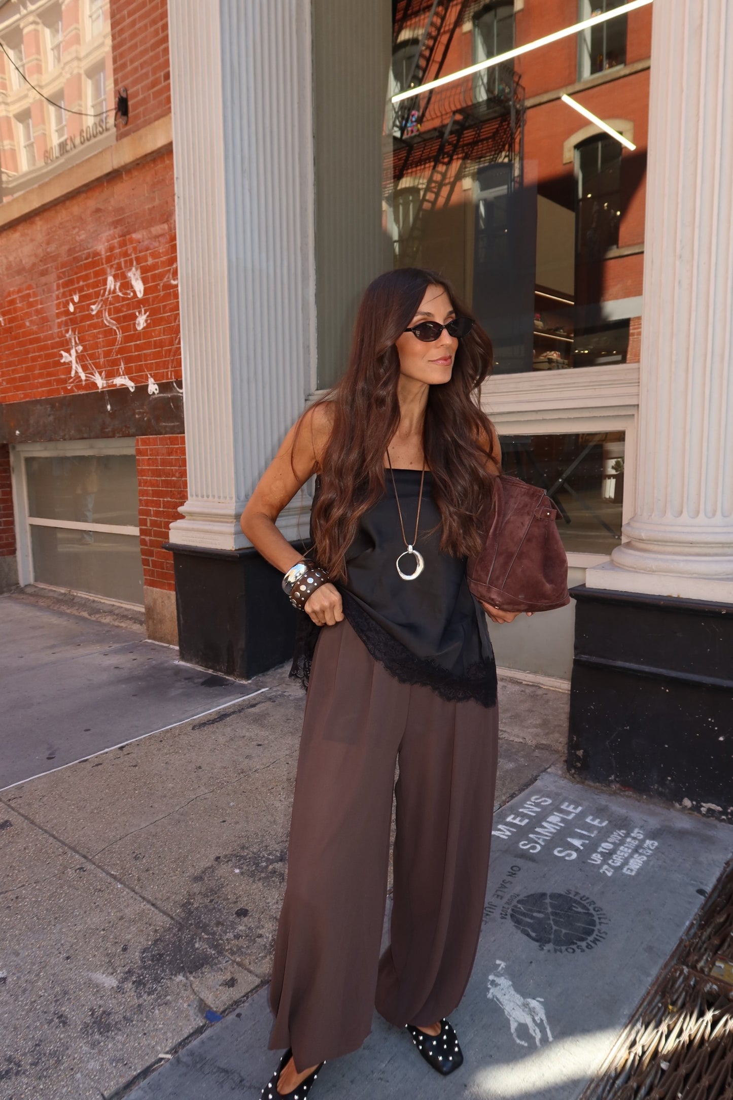 Balloon Pants in Brown