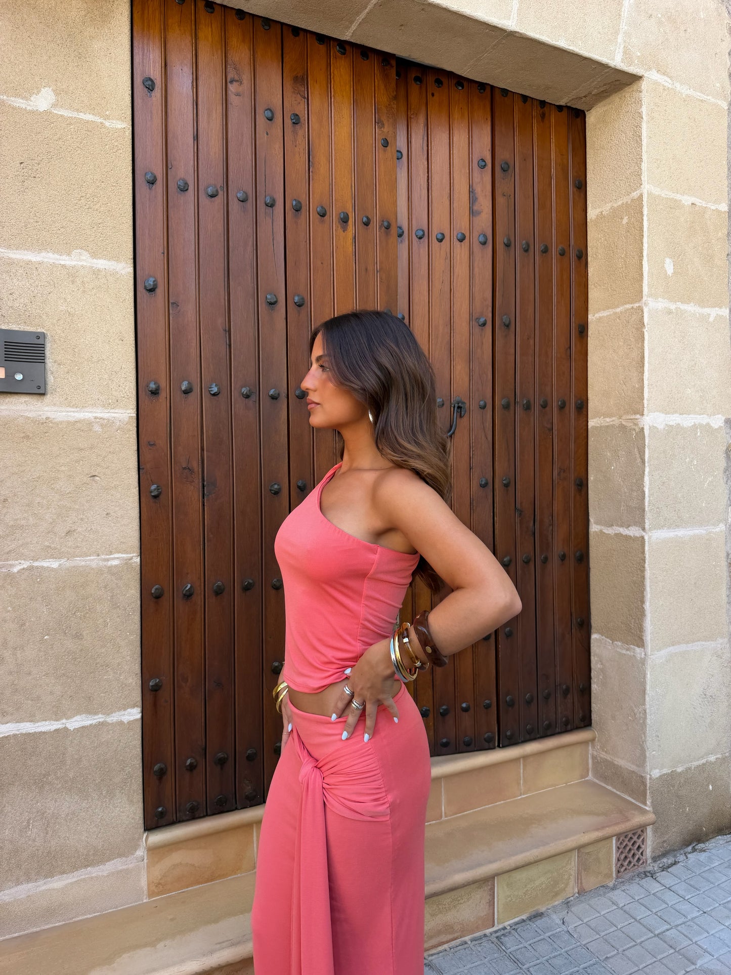 Islaia Set in Coral