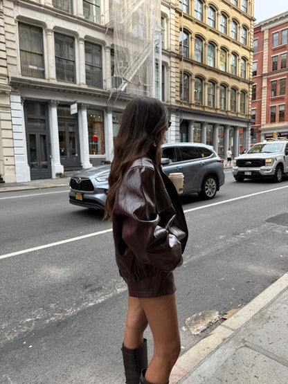 Seattle Jacket in Burgundy