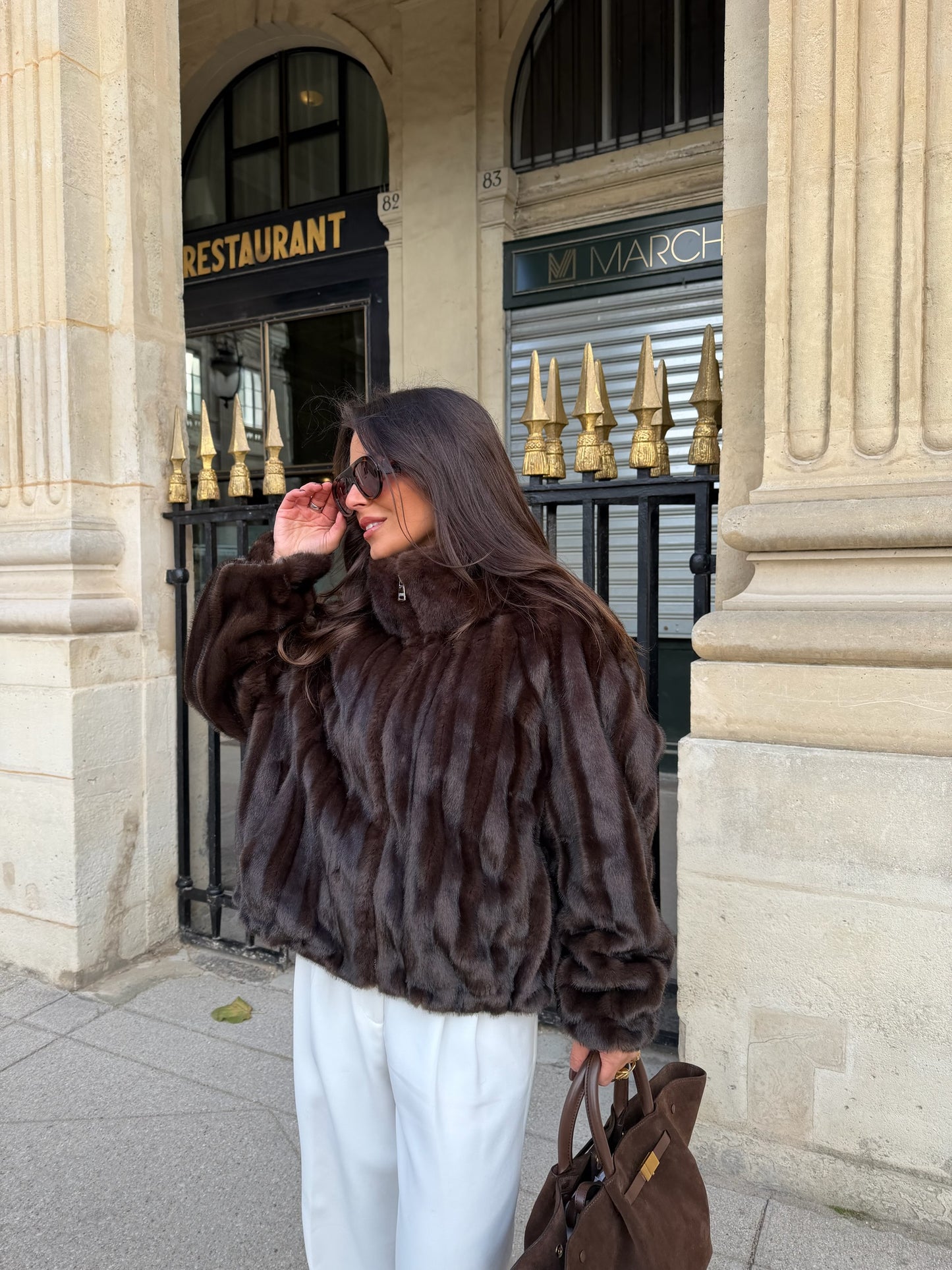 Royal Brown Fur Jacket