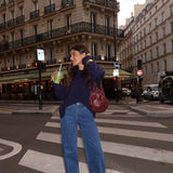 Blue Striped Trousers