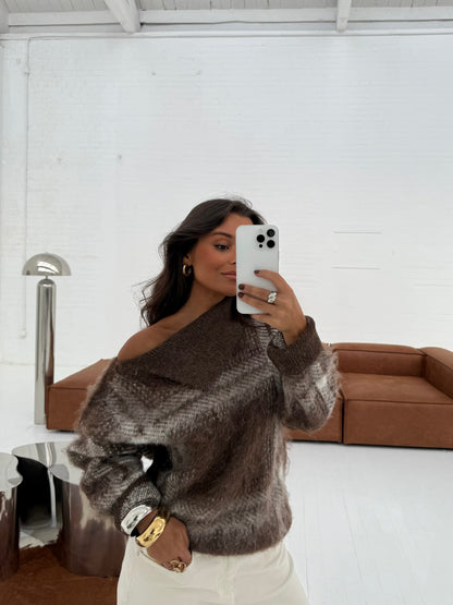 Isabela Sweater in Brown