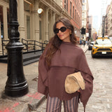 Chicago Cape in Brown