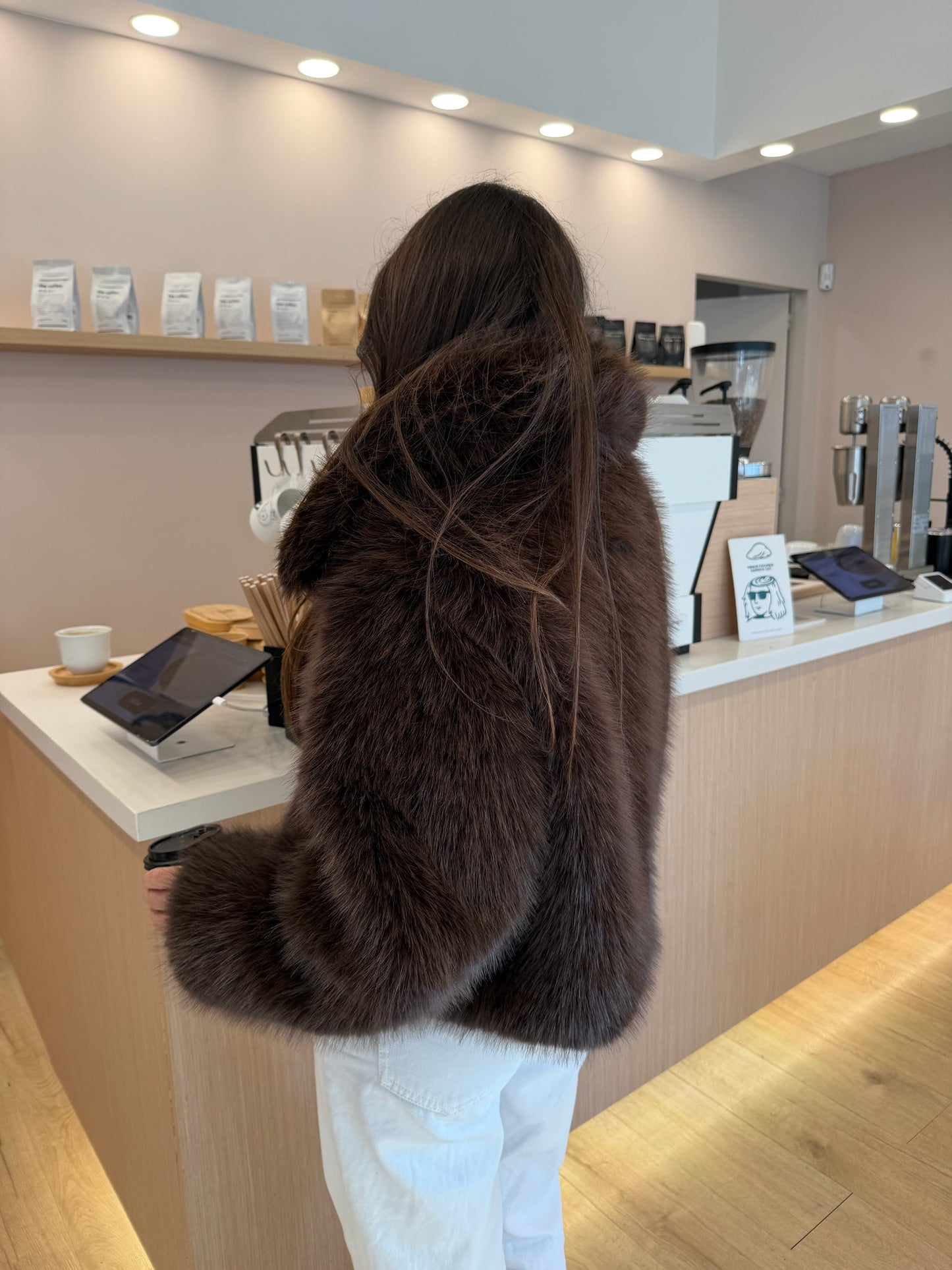 Cocoa Fur Jacket