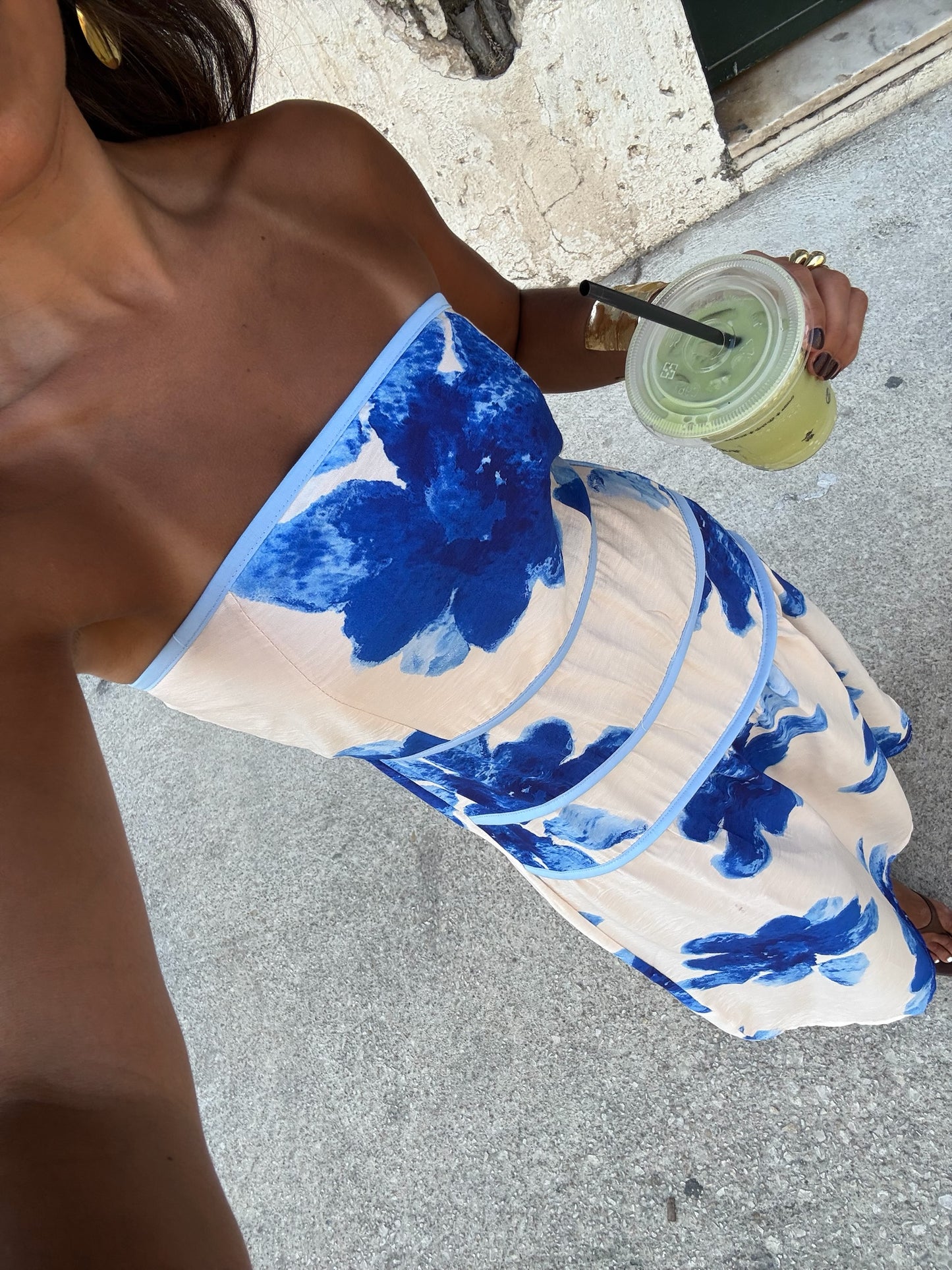 Blue Iris Dress